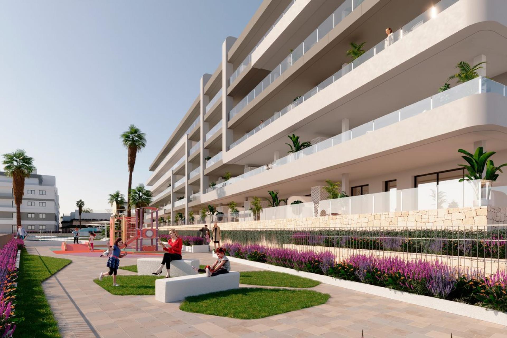 3 bedroom Apartment with garden in Mutxamel - New build in Medvilla Spanje