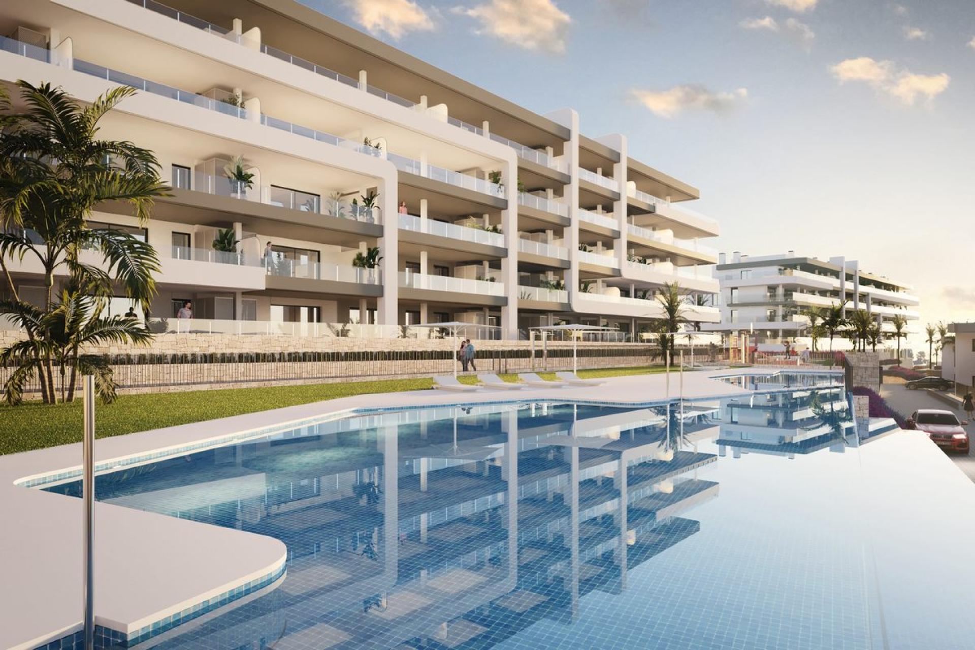 2 bedroom Apartments - solarium in Mutxamel - New build in Medvilla Spanje