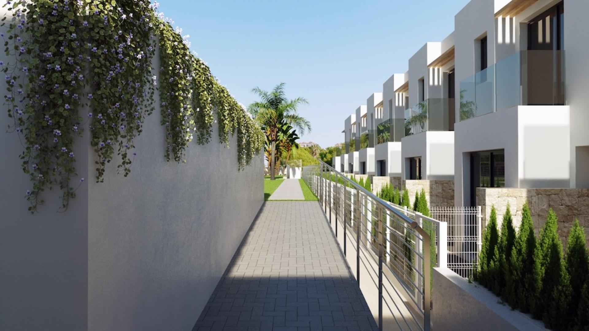 3 bedroom Terraced villa in Finestrat in Medvilla Spanje