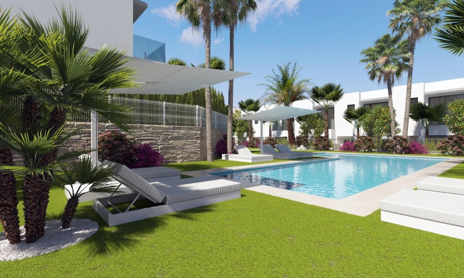 3 bedroom Terraced villa in Finestrat in Medvilla Spanje