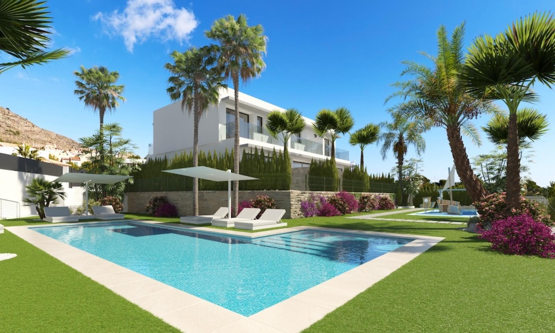 3 bedroom Terraced villa in Finestrat in Medvilla Spanje