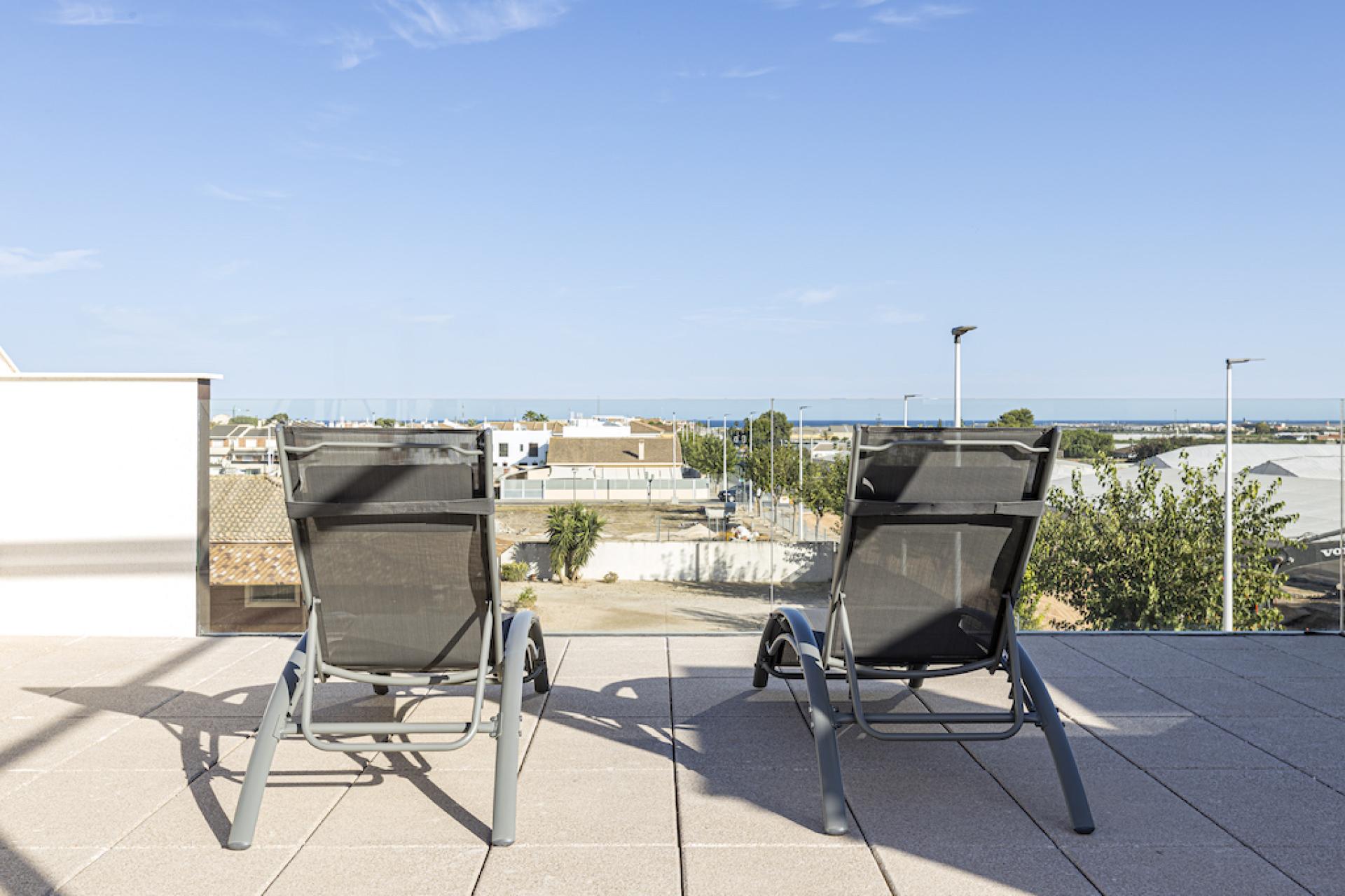 2 bedroom Apartments - solarium in Pilar de la Horadada in Medvilla Spanje