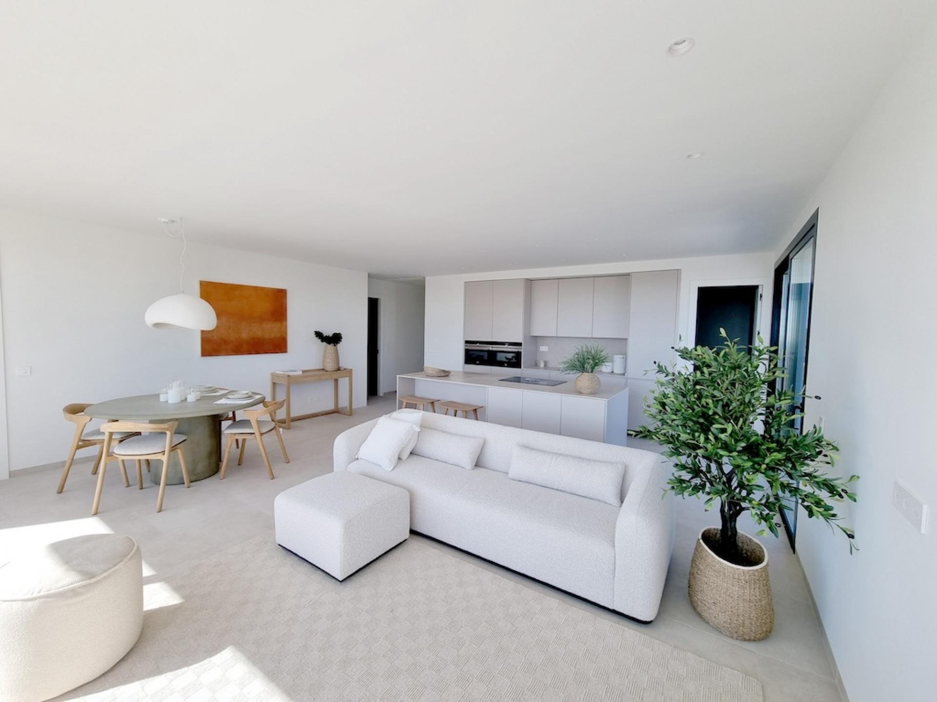 3 bedroom Apartments - solarium in Las Colinas Golf in Medvilla Spanje