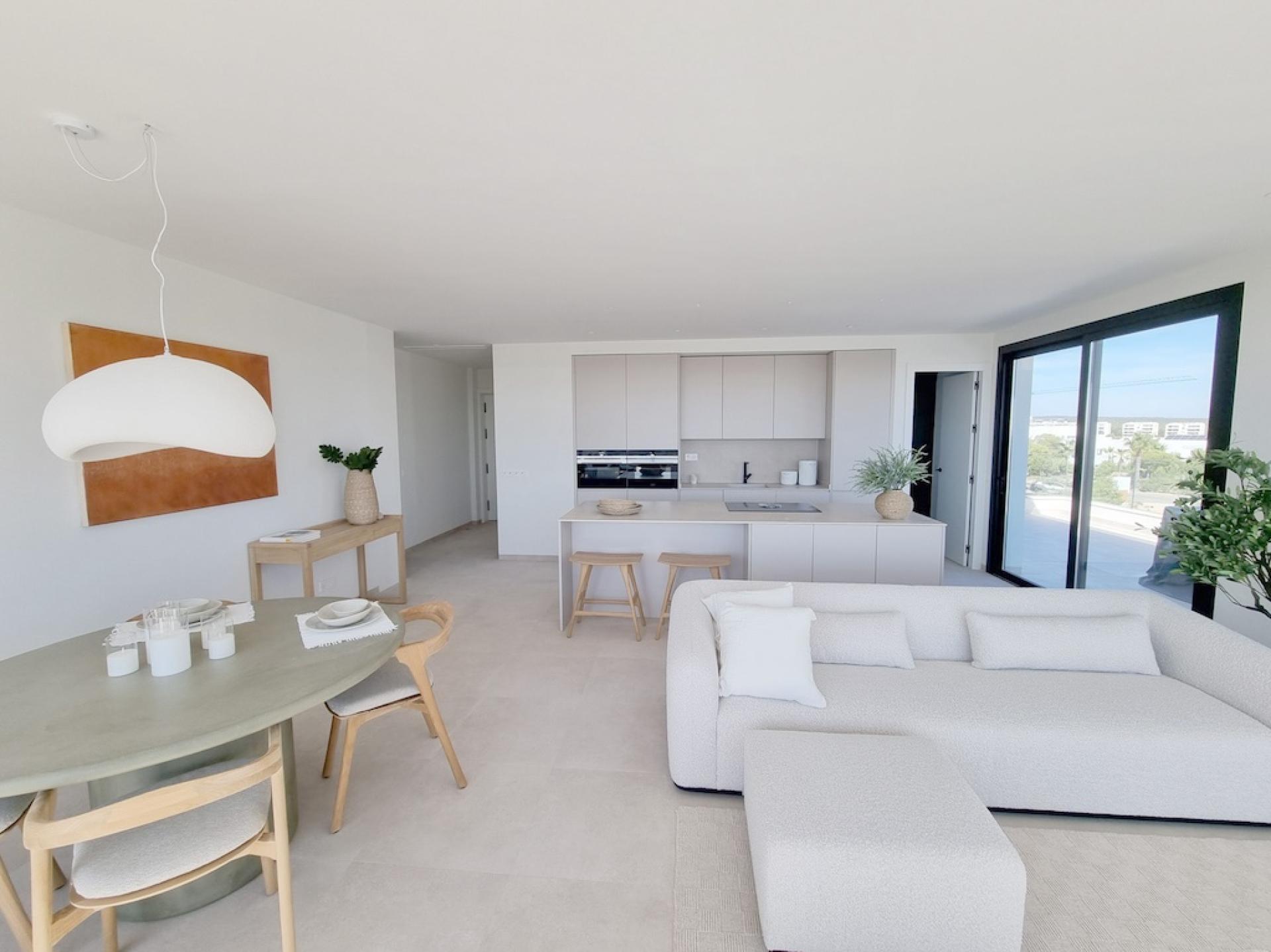 3 bedroom Apartments - solarium in Las Colinas Golf in Medvilla Spanje