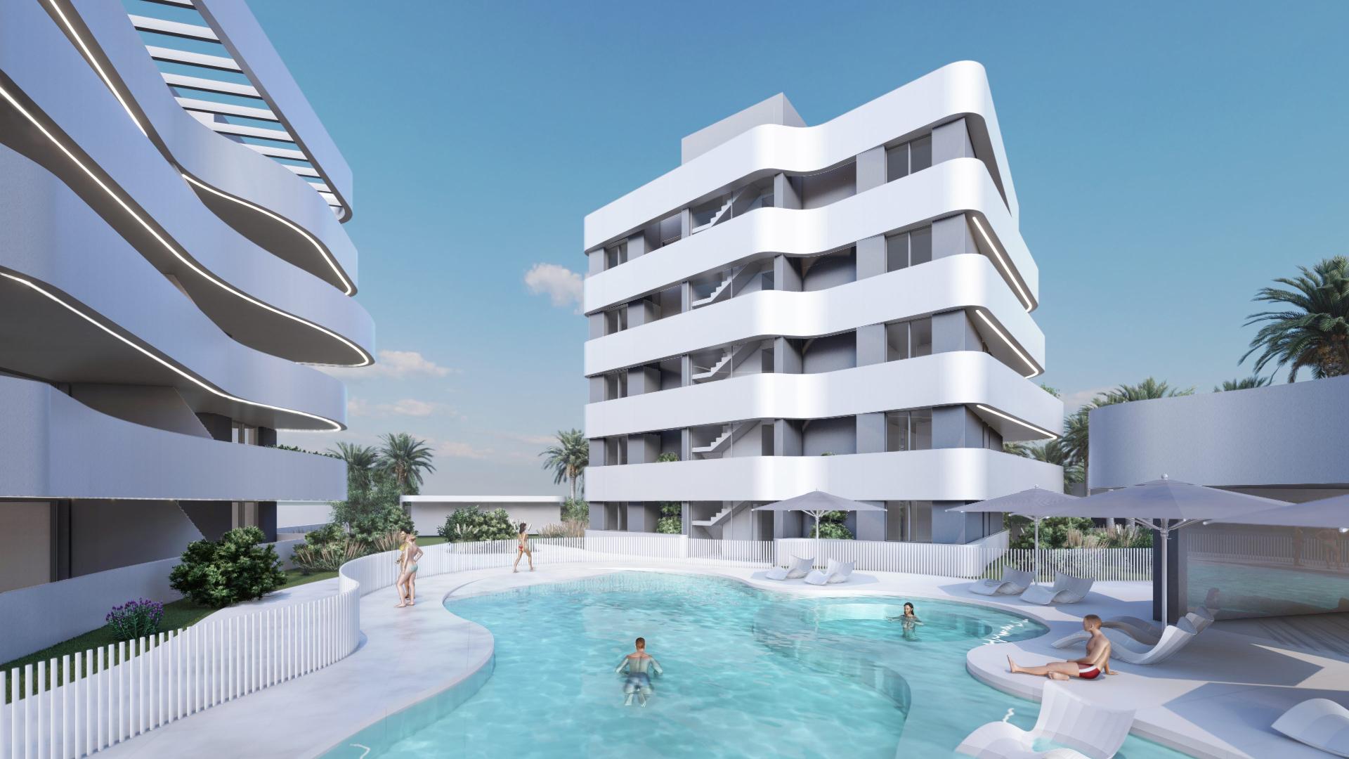 2 bedroom Apartment with terrace in El Raso in Medvilla Spanje