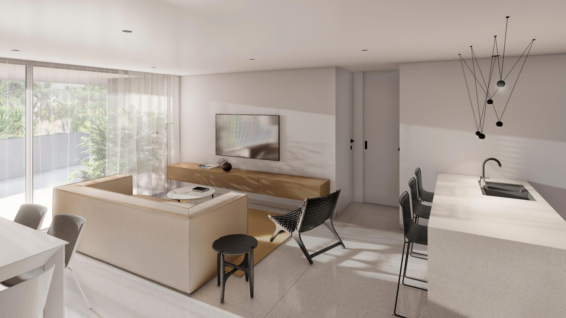 2 bedroom Apartment with terrace in El Raso in Medvilla Spanje