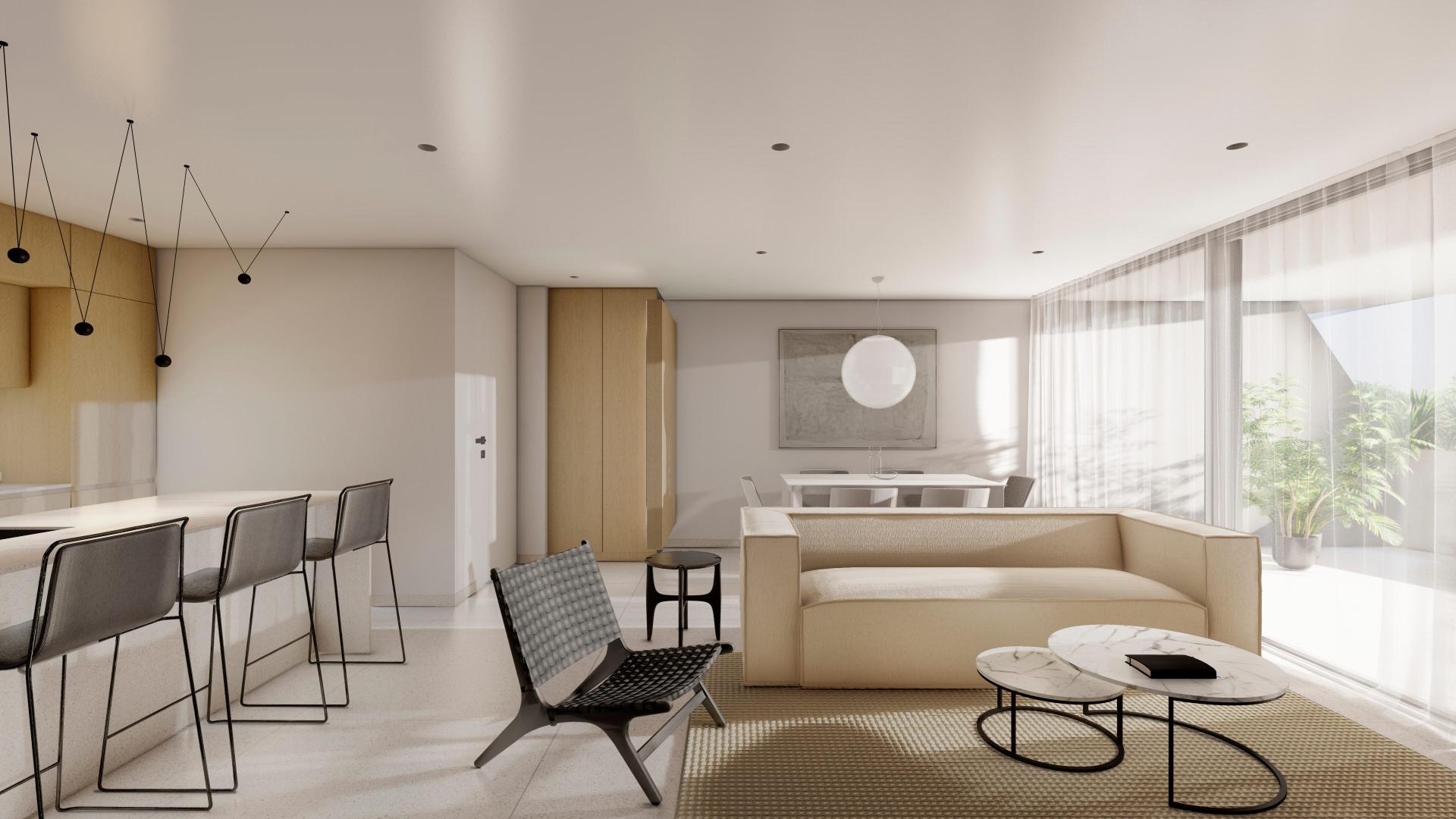 2 bedroom Apartment with terrace in El Raso in Medvilla Spanje