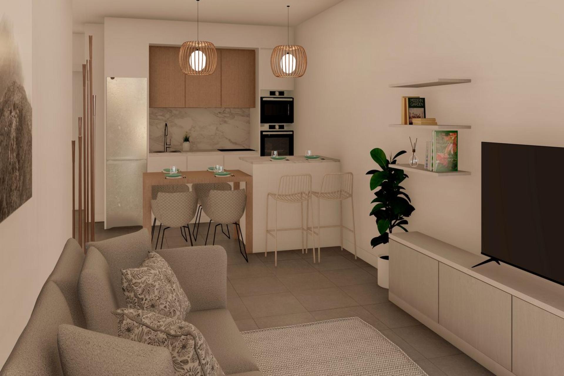 2 bedroom Apartments - solarium in Roldán in Medvilla Spanje