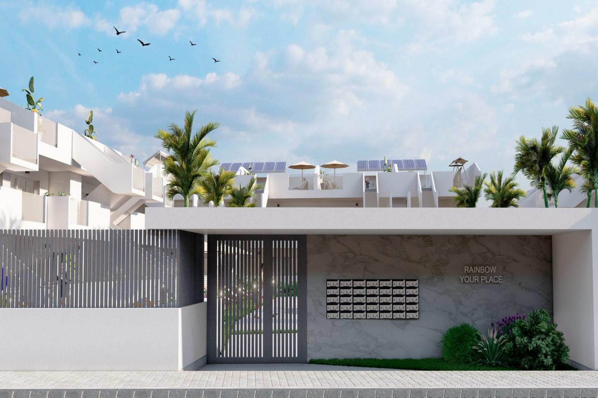 2 bedroom Apartments - solarium in Roldán in Medvilla Spanje