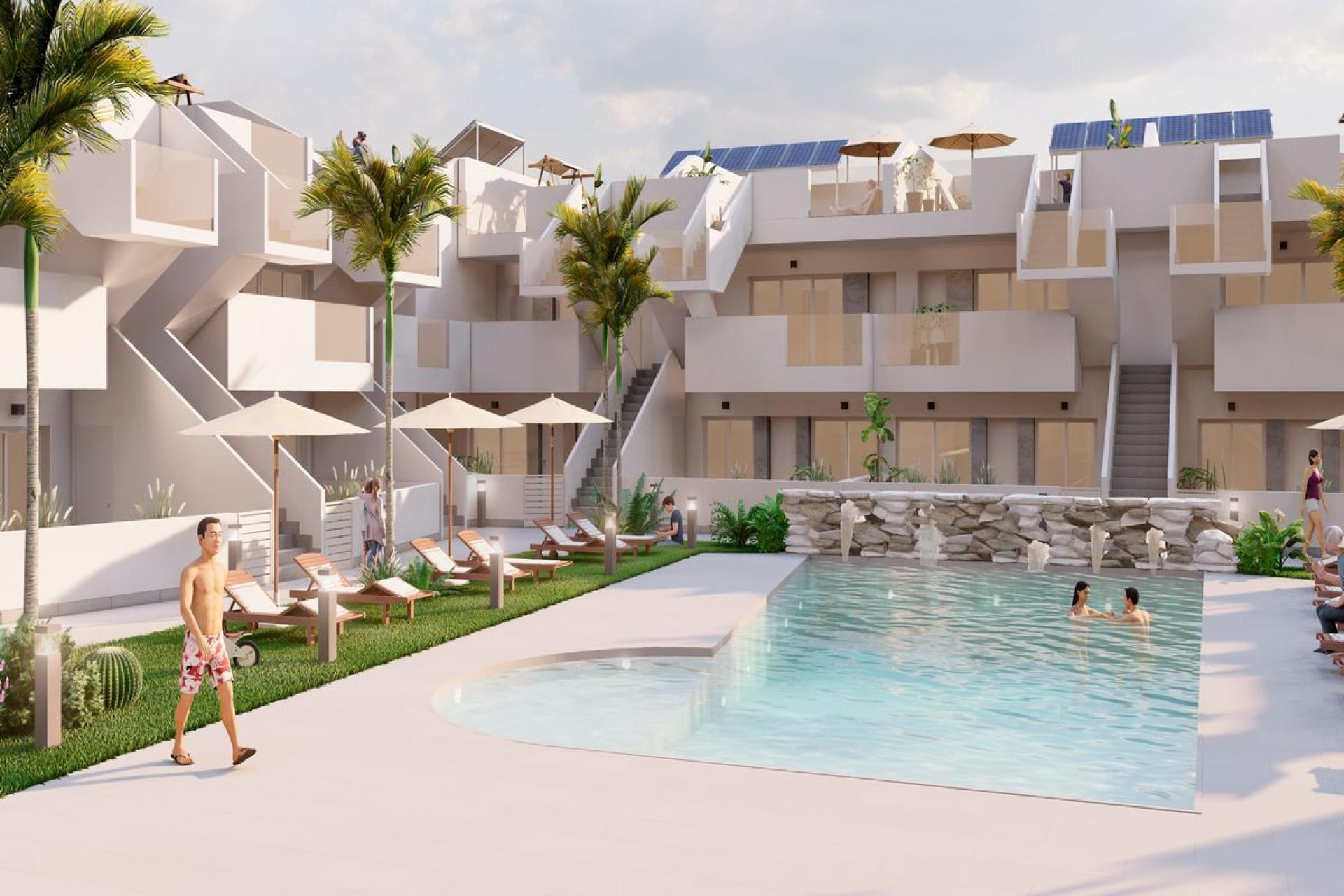 2 bedroom Apartments - solarium in Roldán in Medvilla Spanje