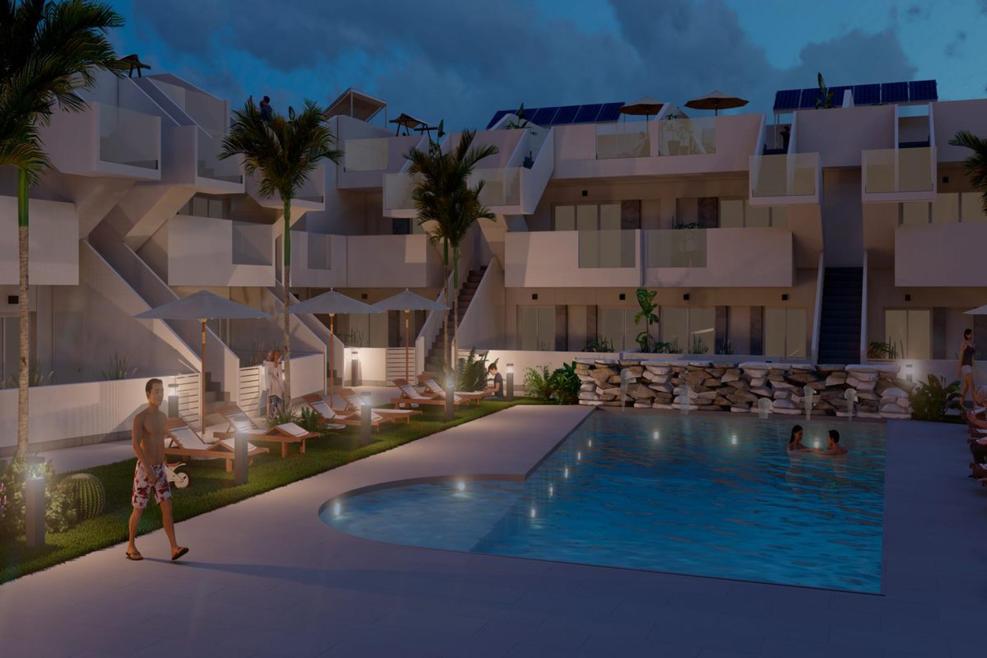 2 bedroom Apartments - solarium in Roldán in Medvilla Spanje