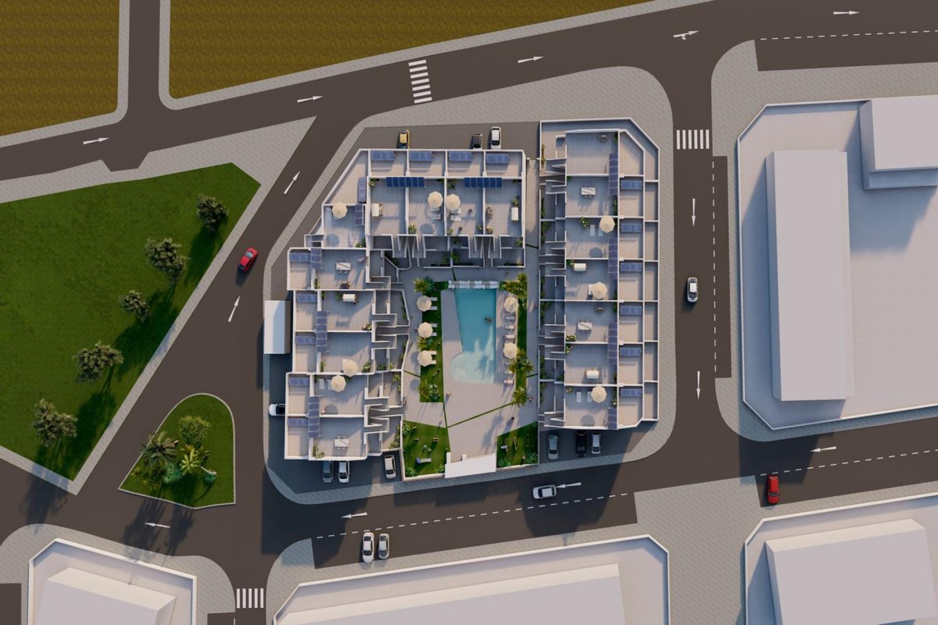 2 bedroom Apartments - solarium in Roldán in Medvilla Spanje
