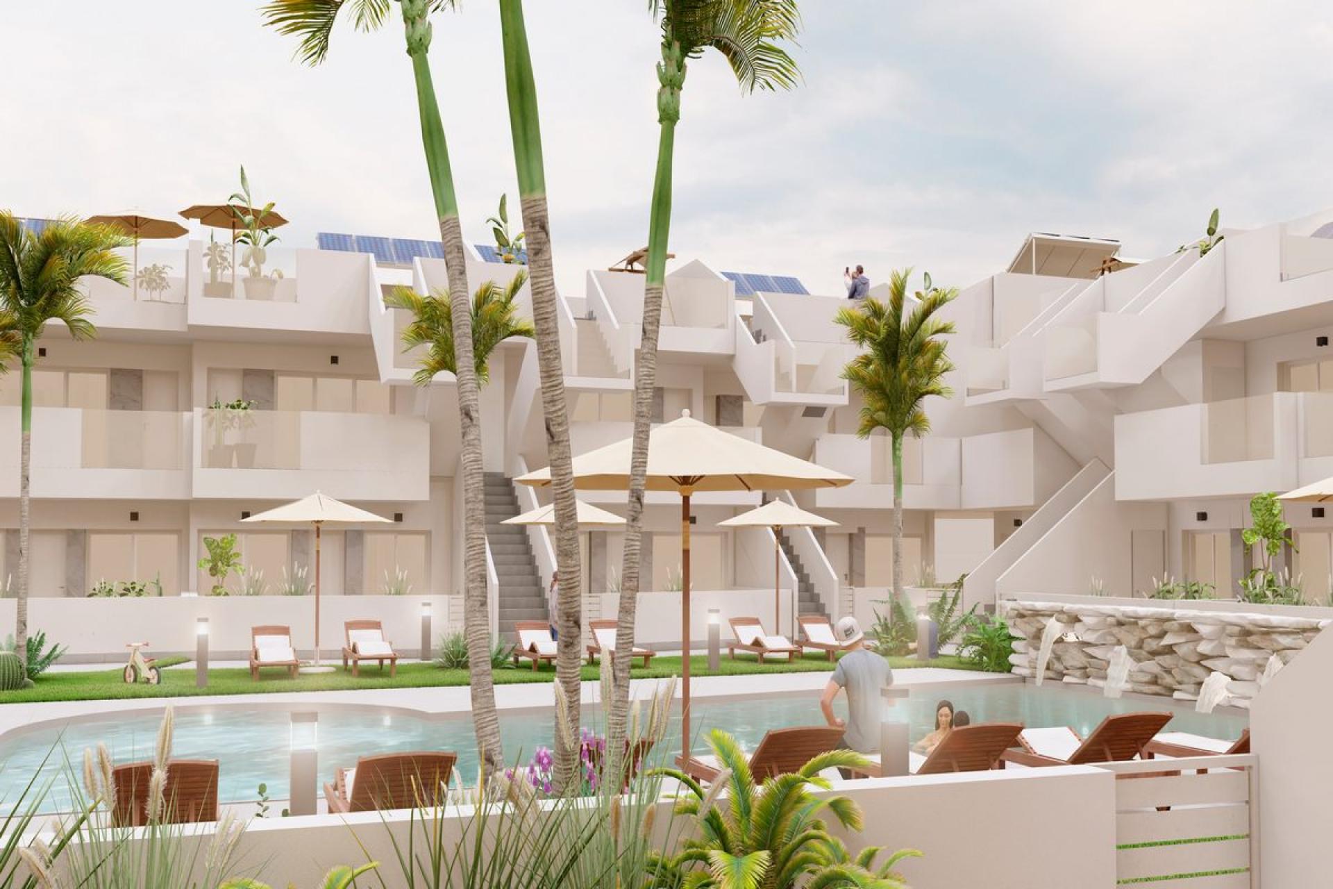 2 bedroom Apartments - solarium in Roldán in Medvilla Spanje