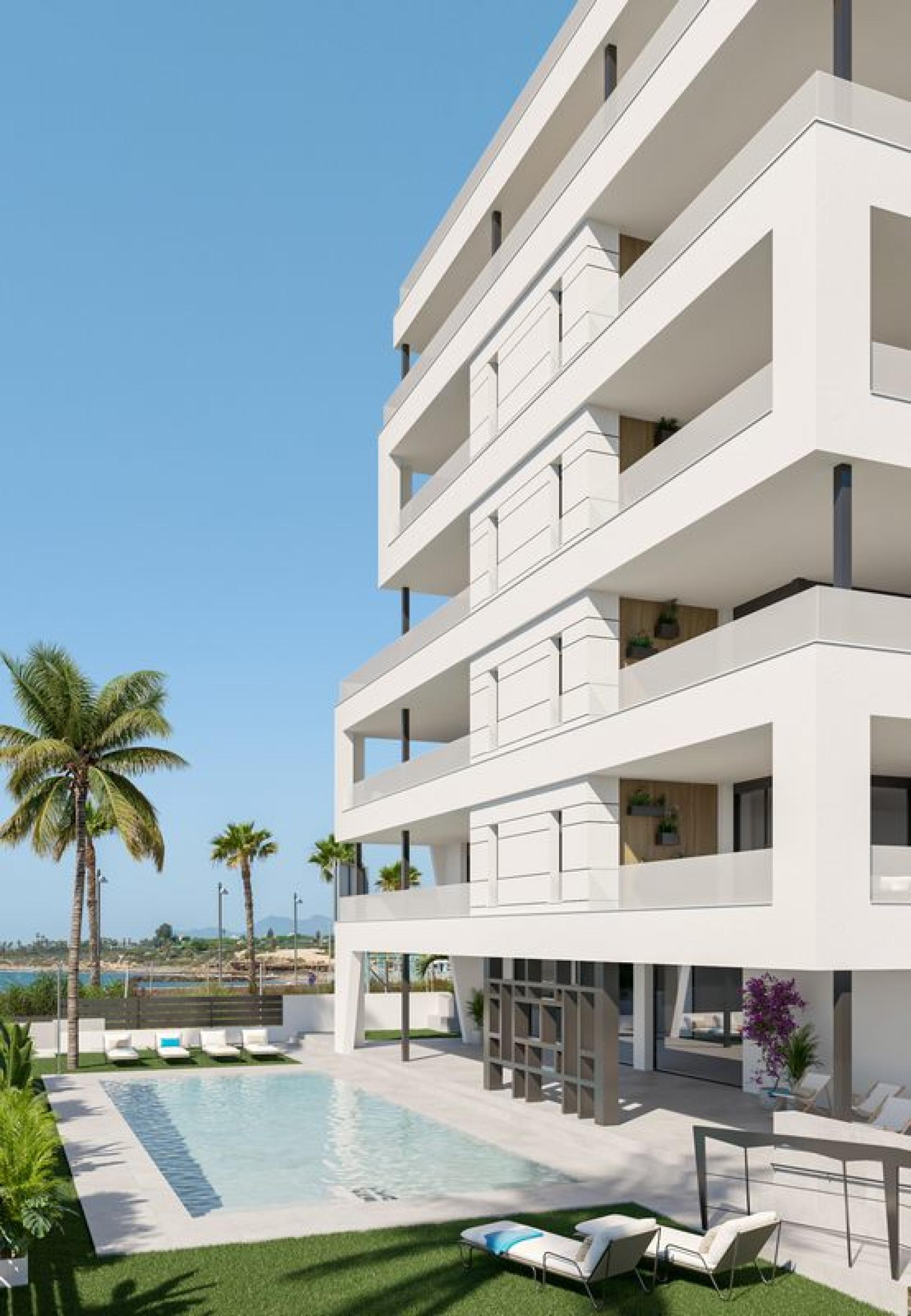 3 bedroom Apartment with terrace in Aguilas - New build in Medvilla Spanje