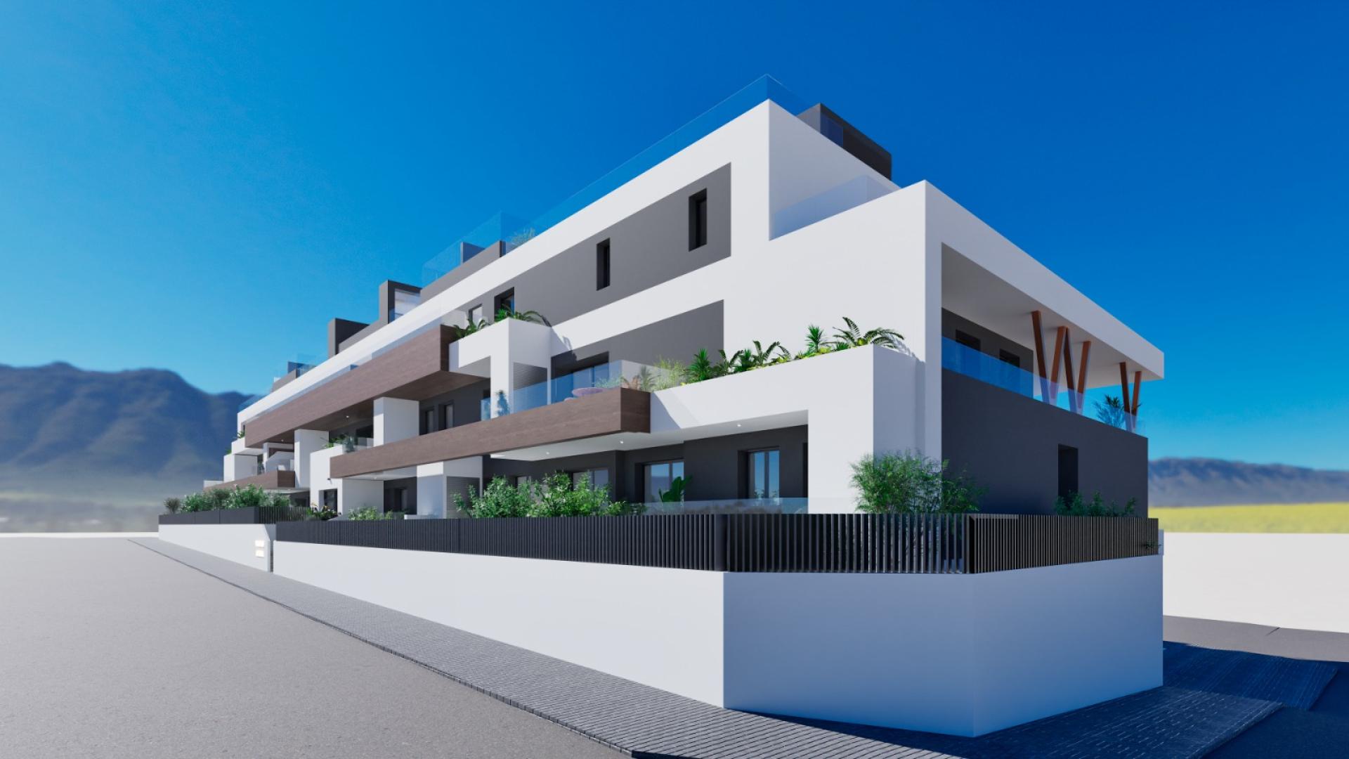 2 bedroom Apartments - solarium in Benijòfar - New build in Medvilla Spanje