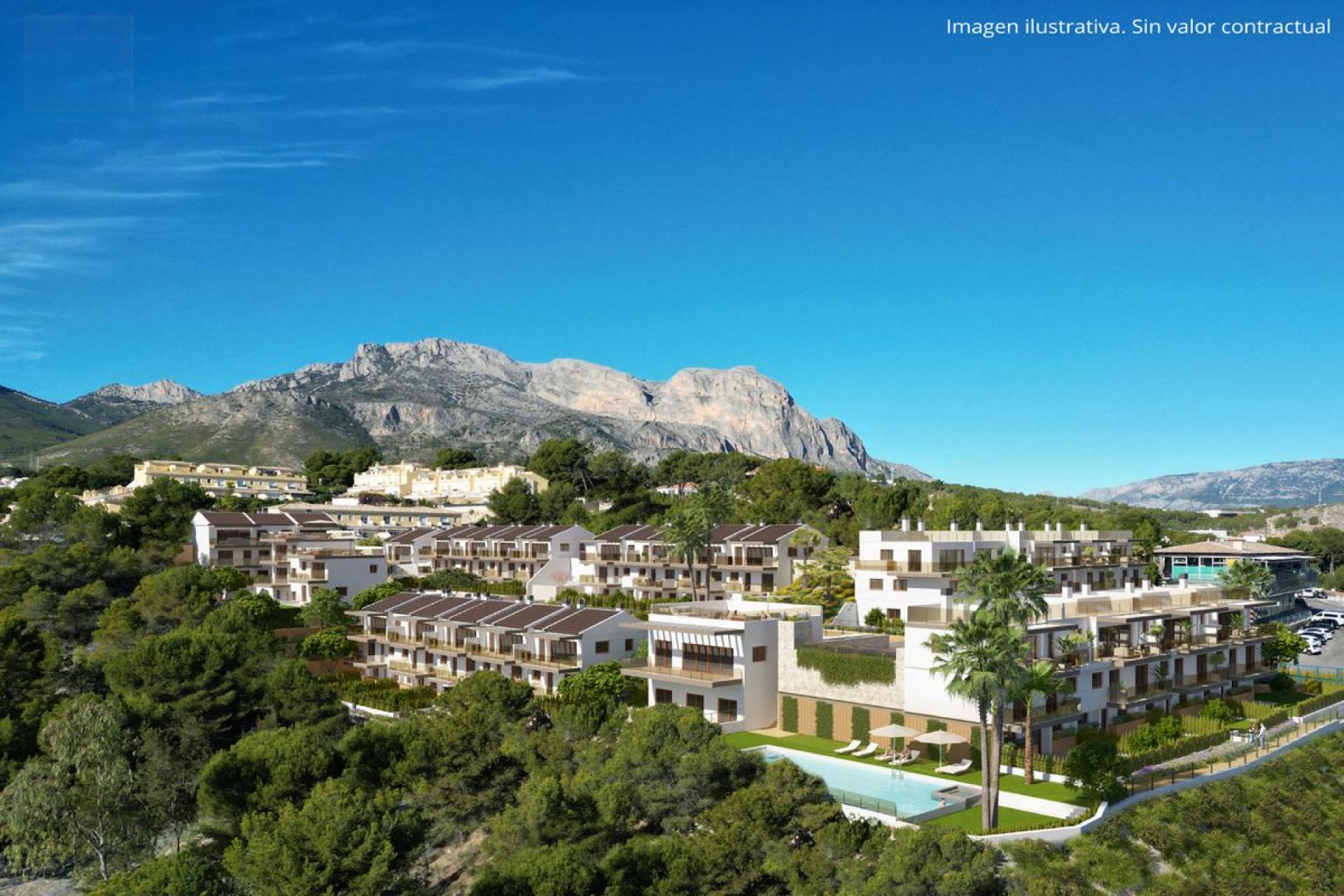 4 bedroom Villa in La Nucia in Medvilla Spanje