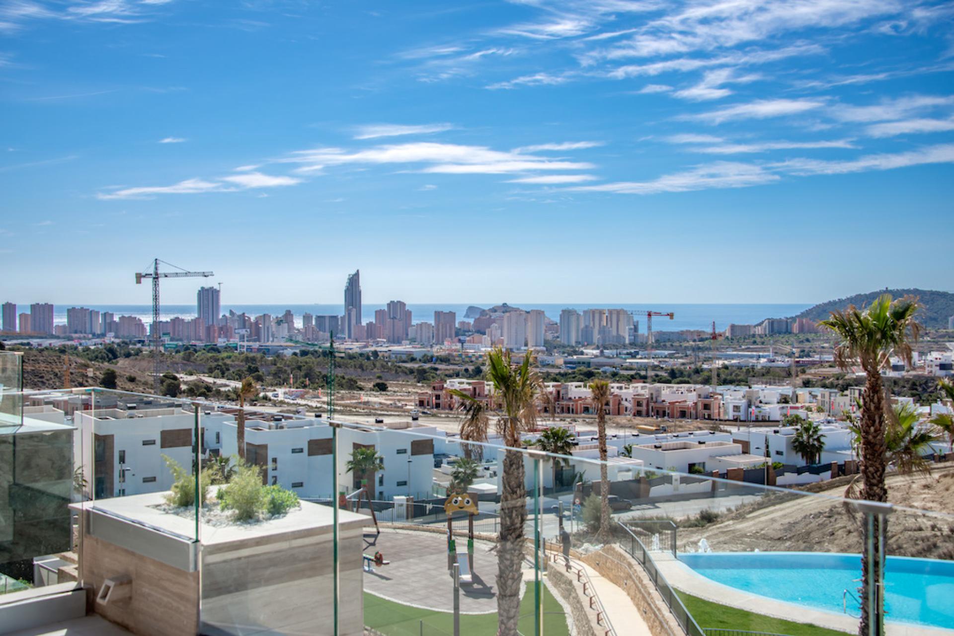 3 bedroom Apartment with terrace in Finestrat in Medvilla Spanje