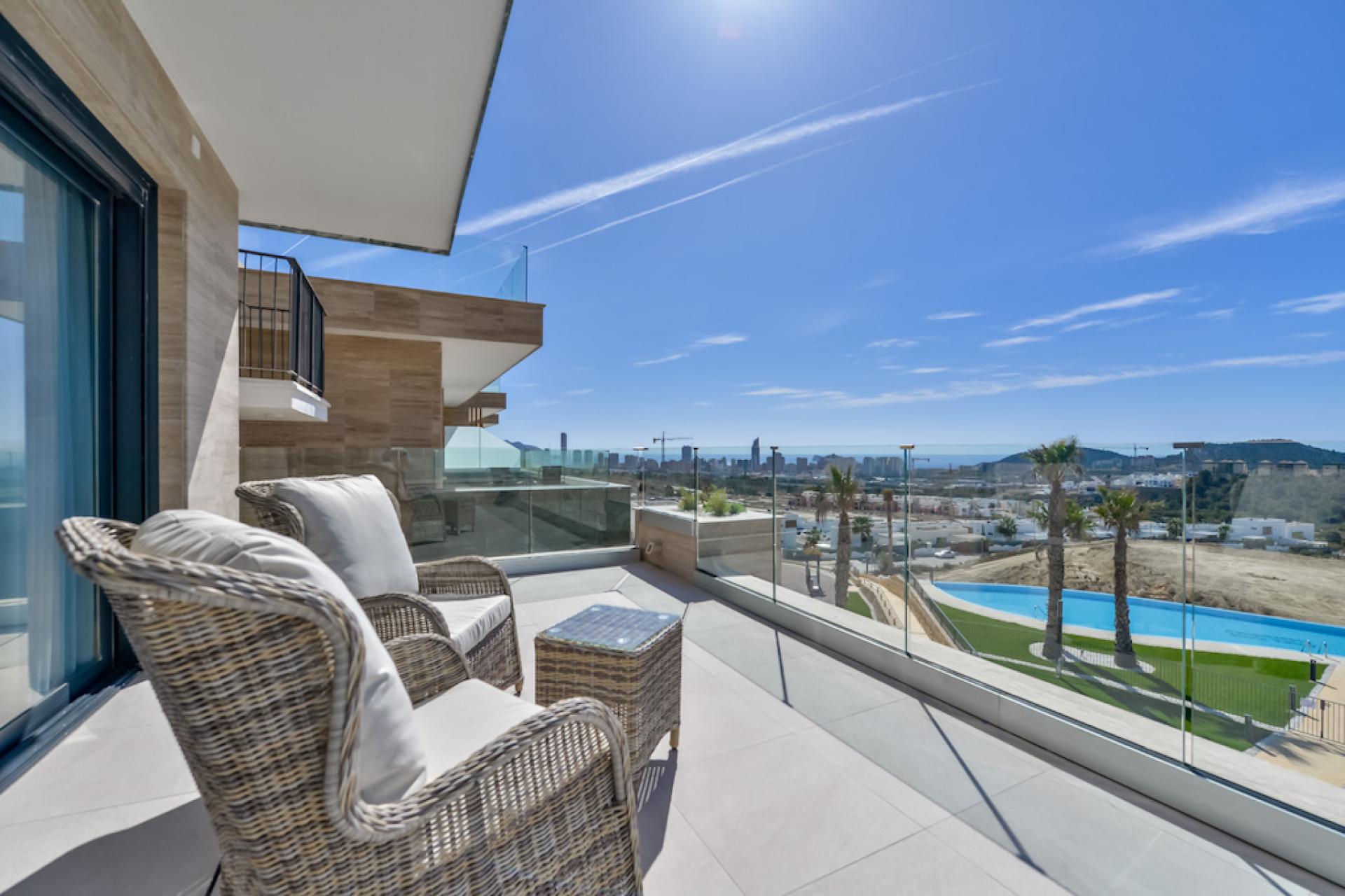 3 bedroom Apartment with terrace in Finestrat in Medvilla Spanje