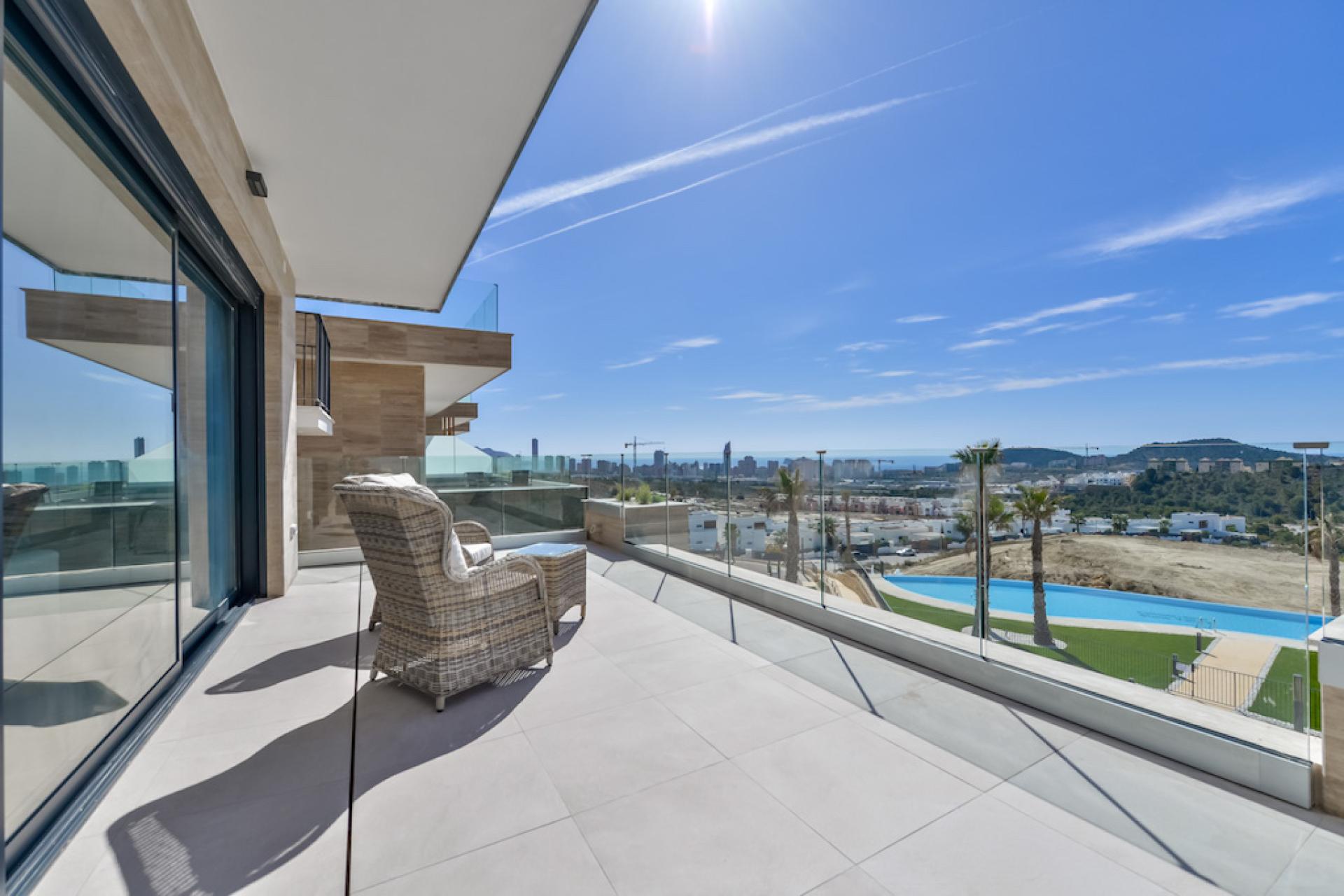 3 bedroom Apartment with terrace in Finestrat in Medvilla Spanje
