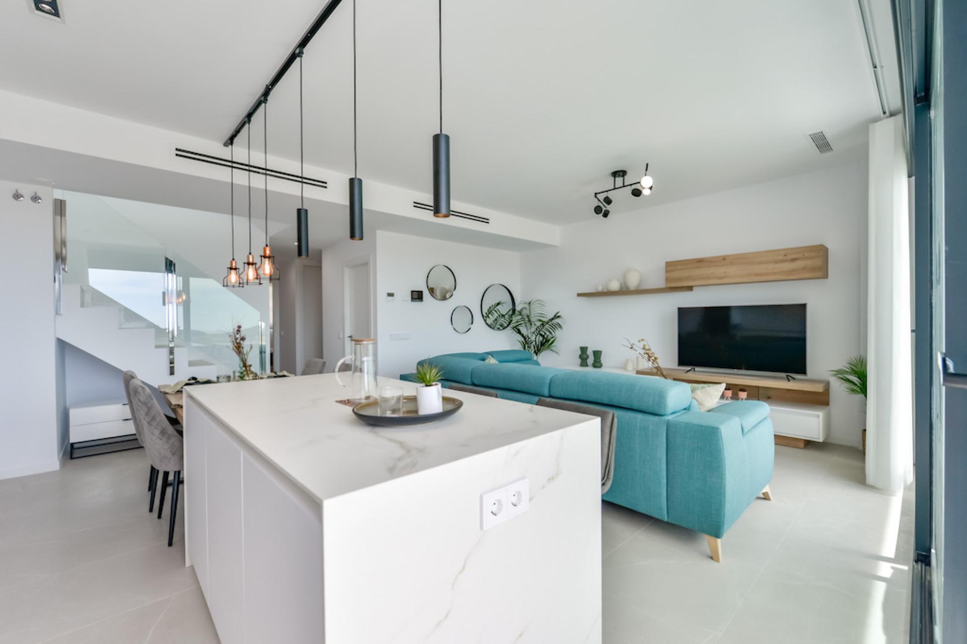 2 bedroom Apartments - solarium in Finestrat in Medvilla Spanje