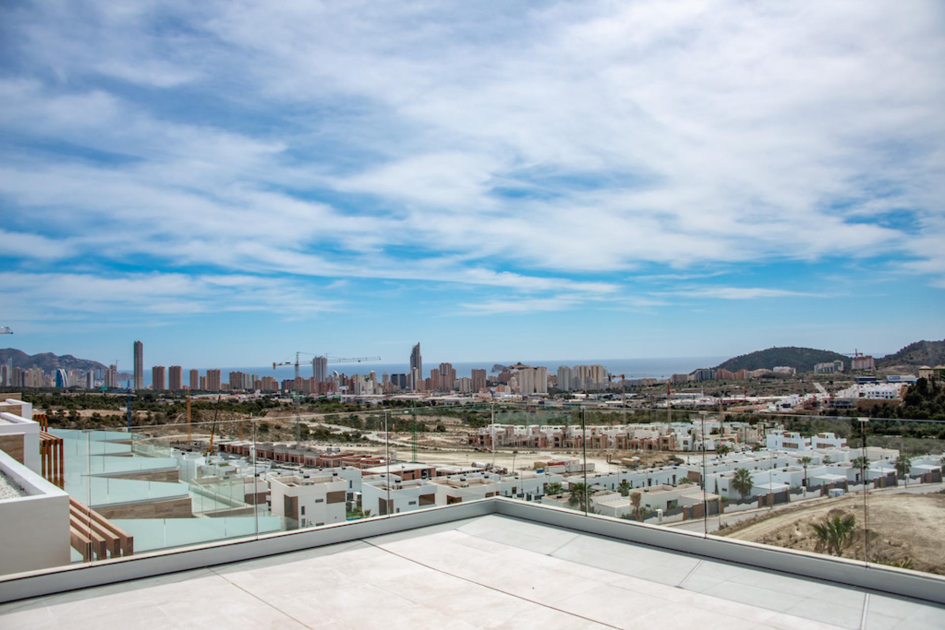 2 bedroom Apartments - solarium in Finestrat in Medvilla Spanje