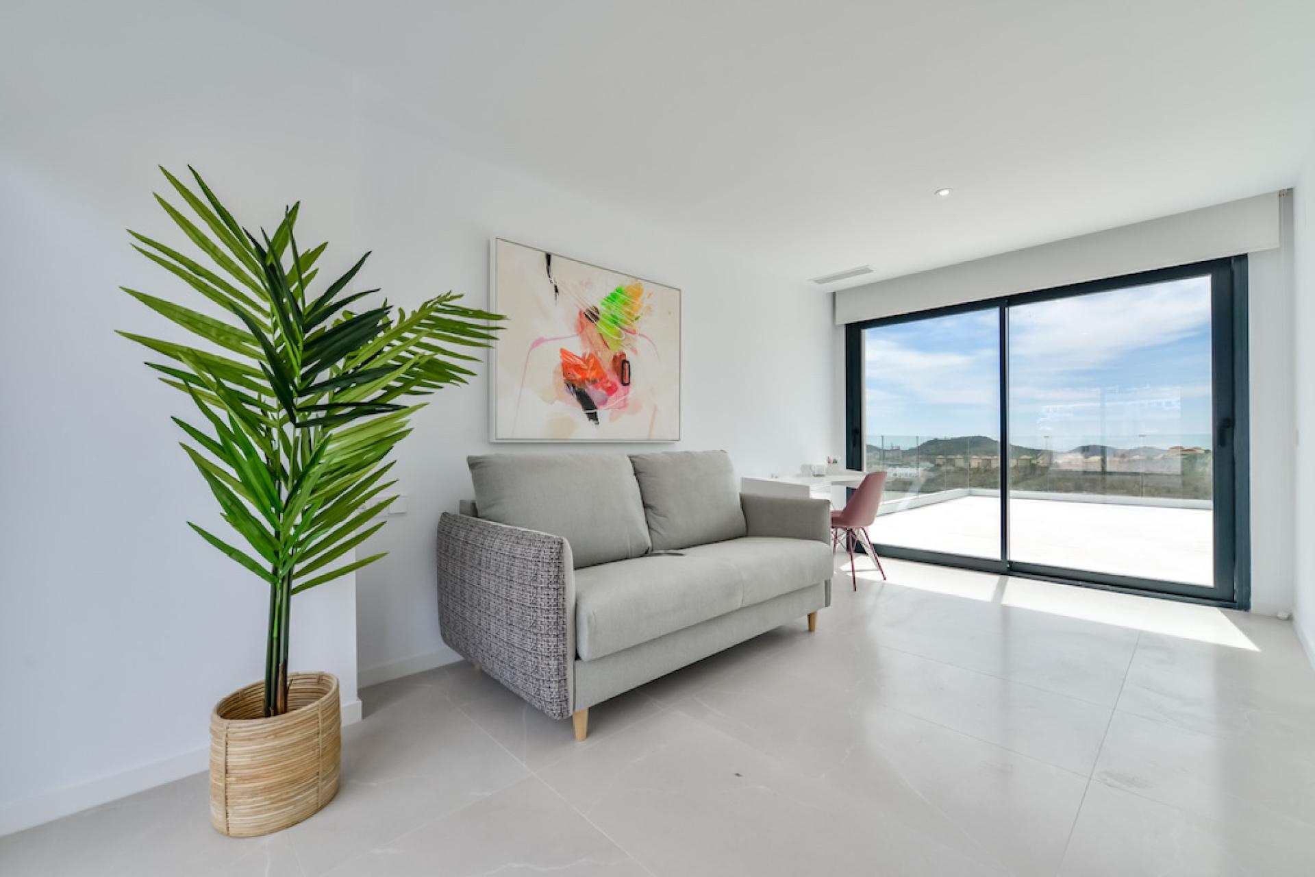 2 bedroom Apartments - solarium in Finestrat in Medvilla Spanje