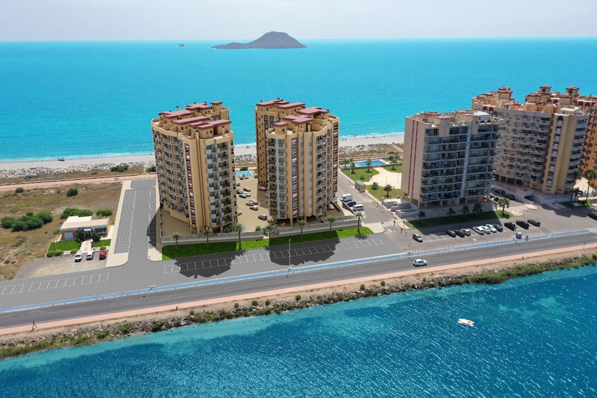 1 bedroom Apartment with terrace in La Manga Del Mar Menor in Medvilla Spanje