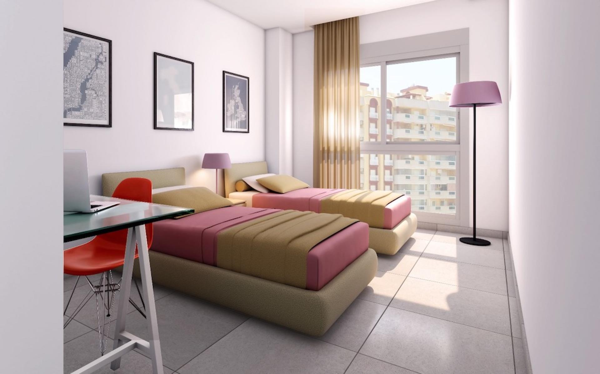 1 bedroom Apartment with terrace in La Manga Del Mar Menor in Medvilla Spanje