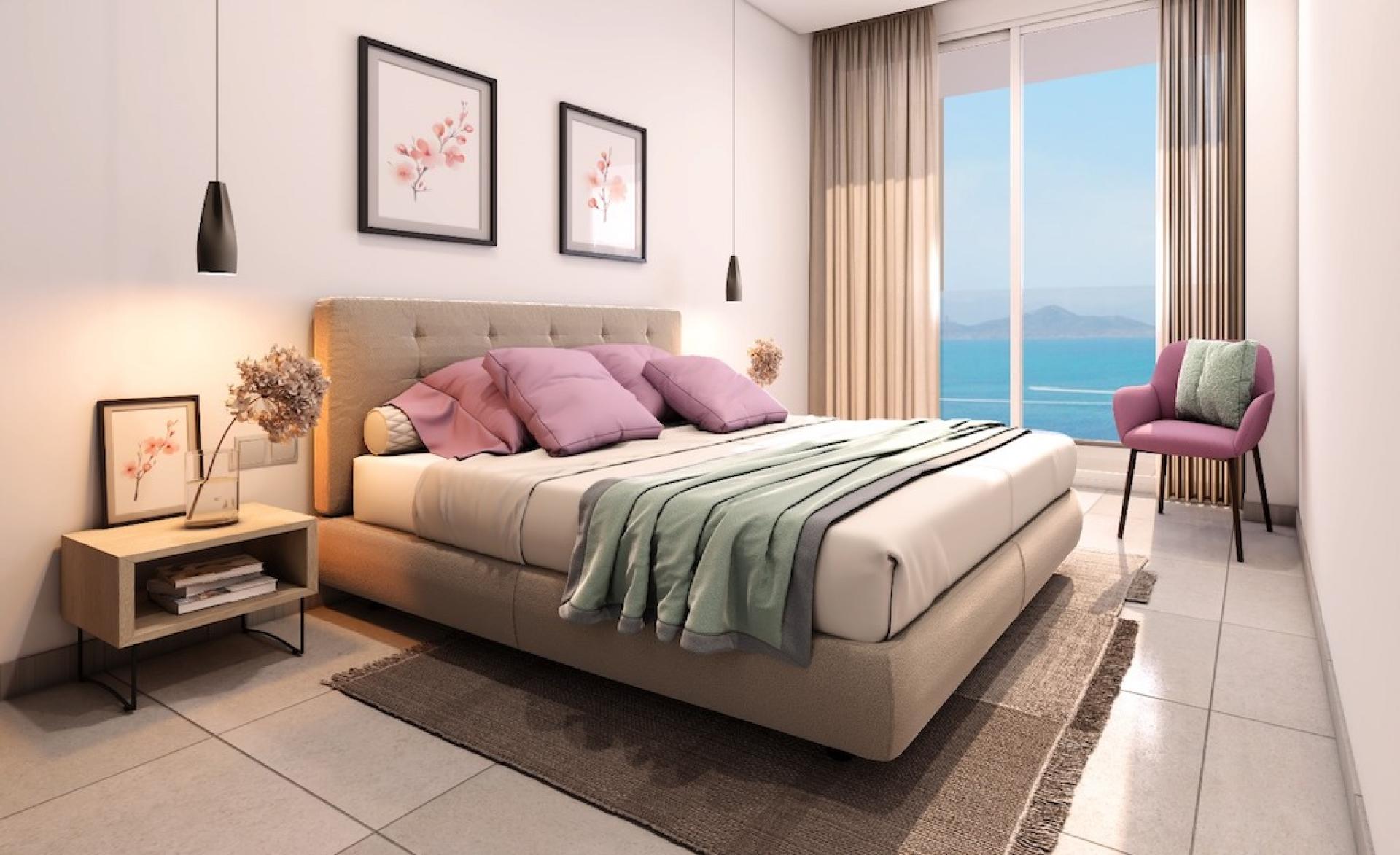 1 bedroom Apartment with terrace in La Manga Del Mar Menor in Medvilla Spanje