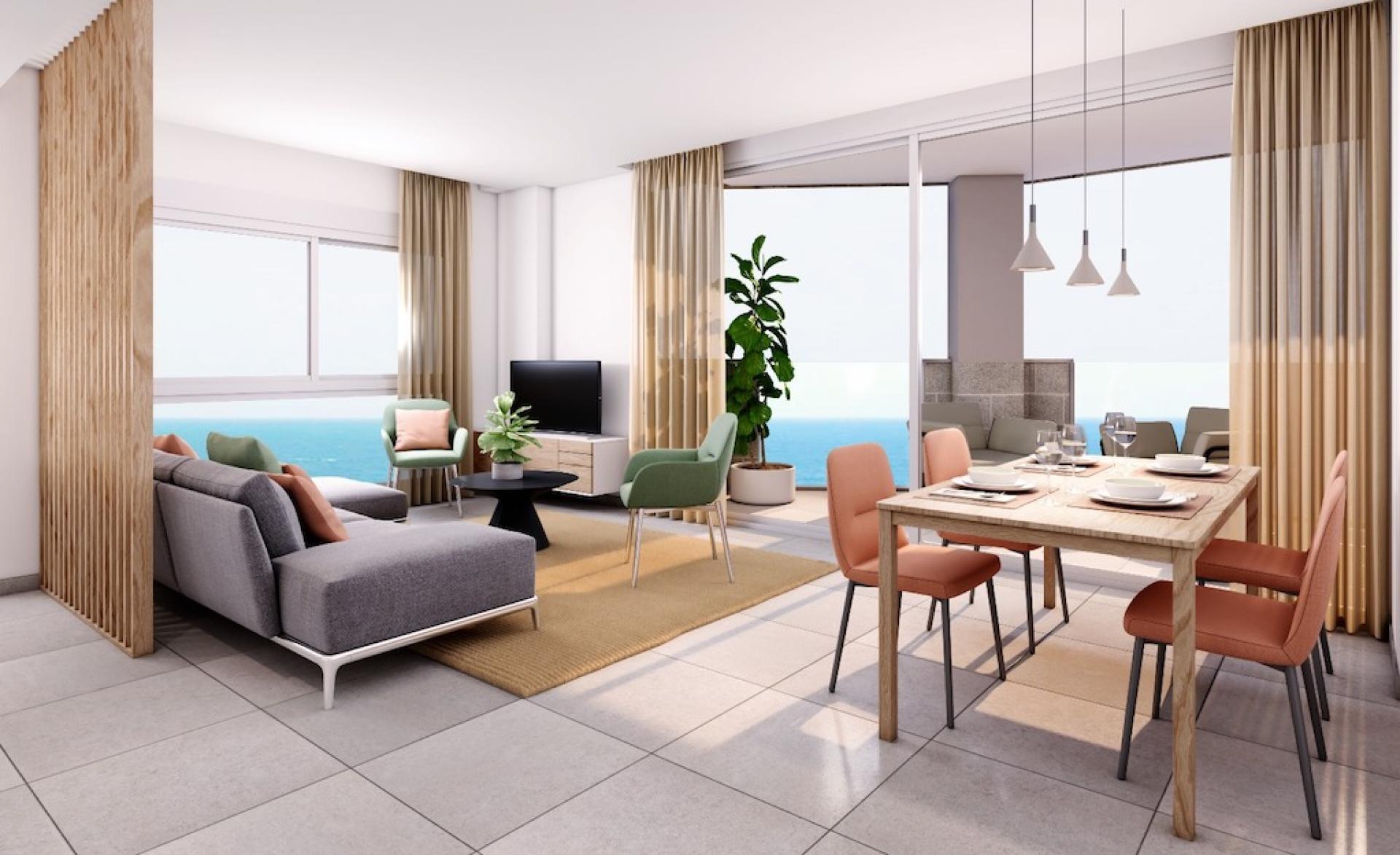 1 bedroom Apartment with terrace in La Manga Del Mar Menor in Medvilla Spanje