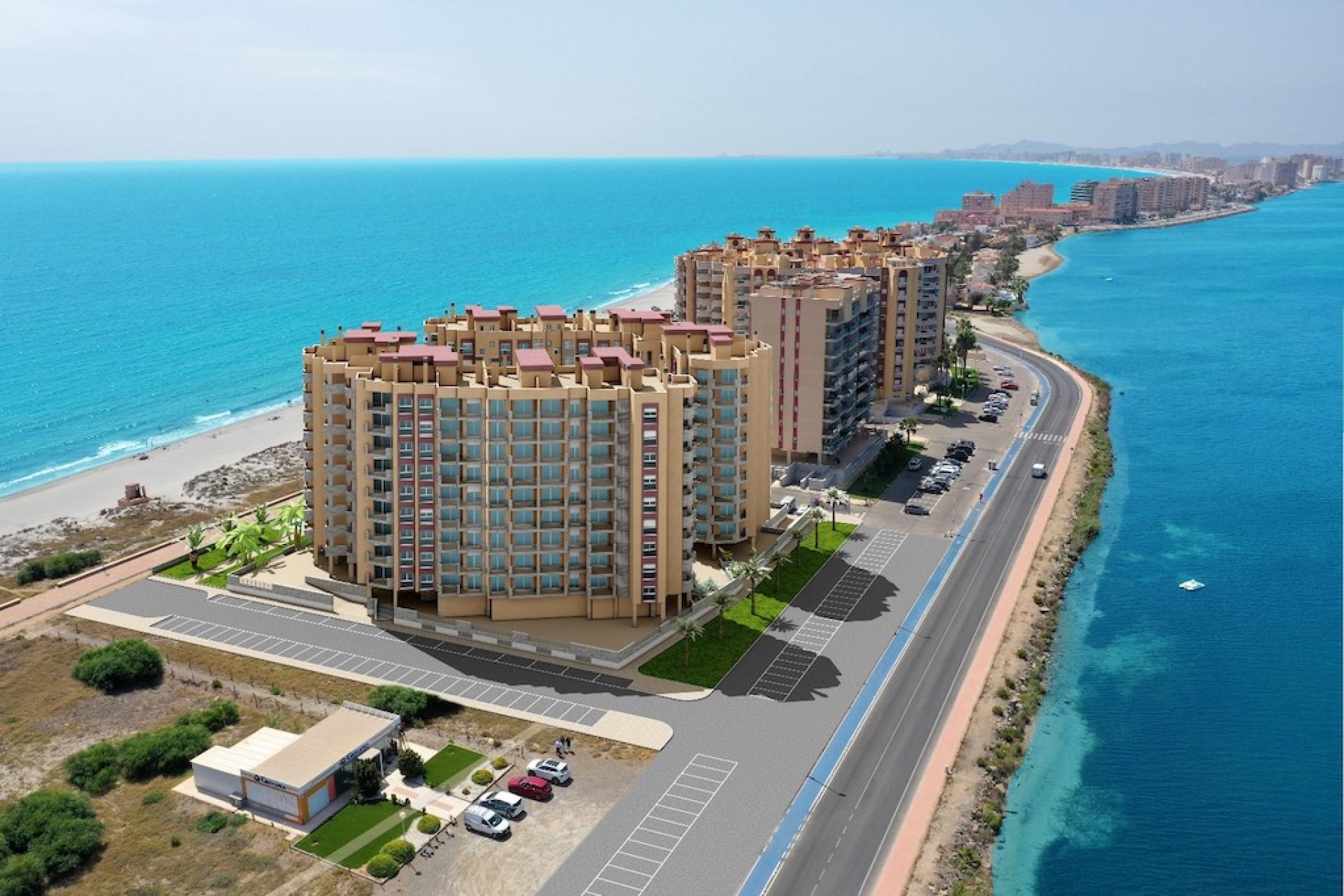 1 bedroom Apartment with terrace in La Manga Del Mar Menor in Medvilla Spanje