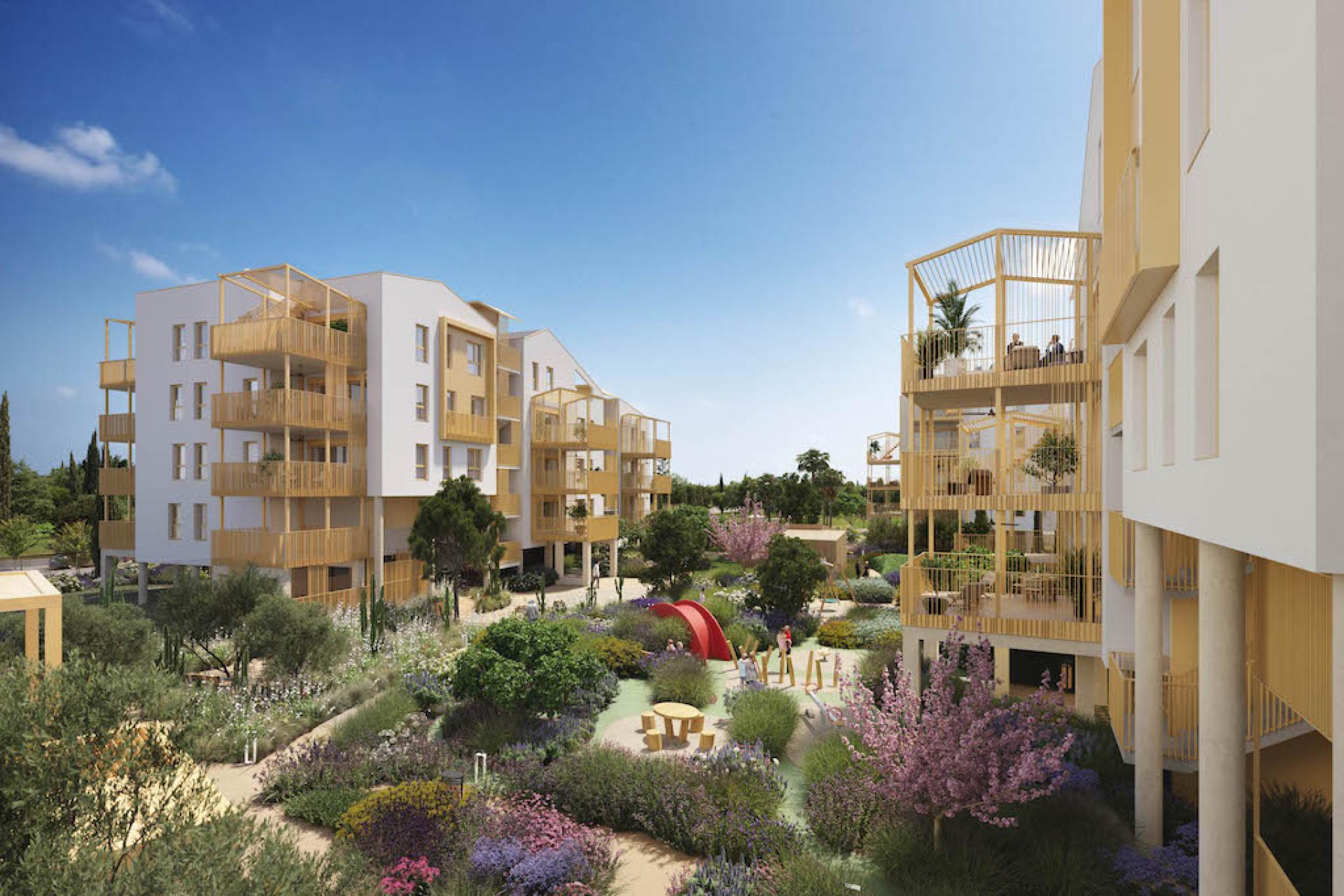 2 bedroom Apartment with garden in Denia - New build in Medvilla Spanje