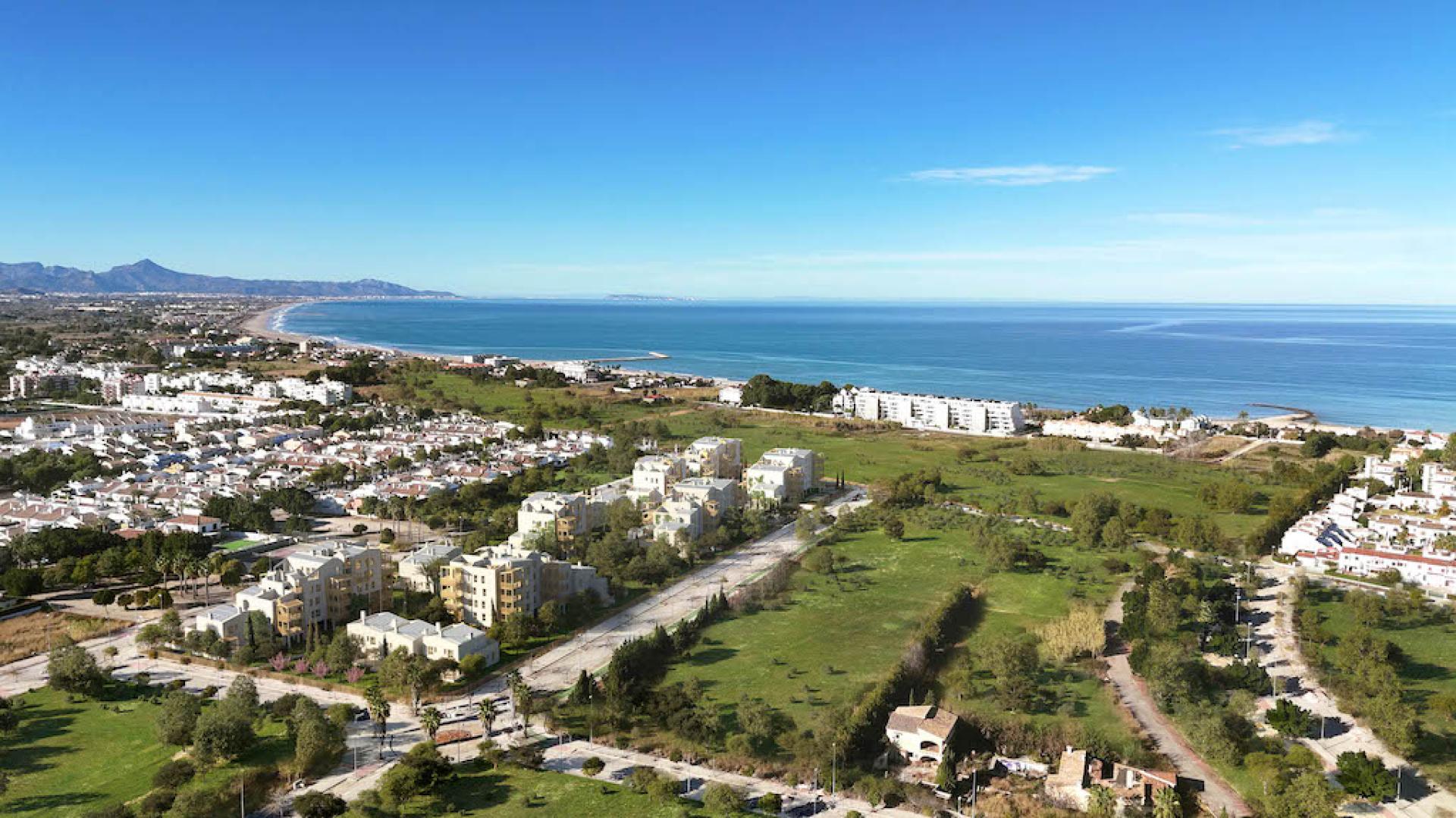 2 bedroom Apartment with terrace in Denia in Medvilla Spanje