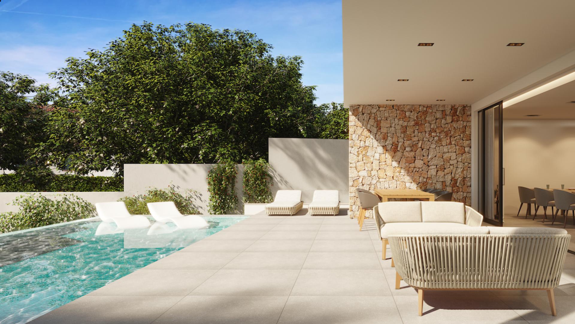 4 bedroom Villa in Pinar De Campoverde in Medvilla Spanje