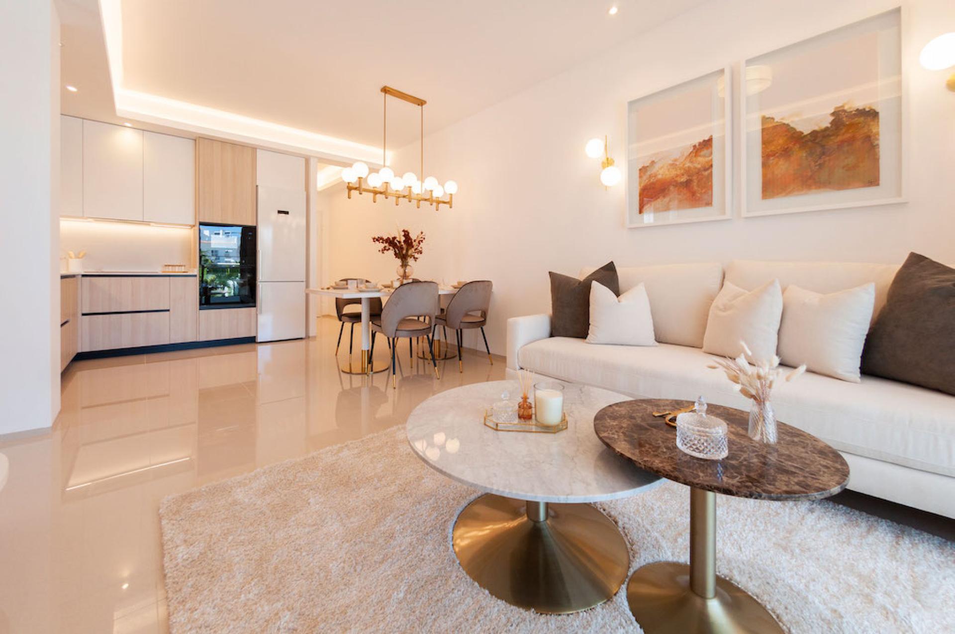2 bedroom Apartments - solarium in Ciudad Quesada in Medvilla Spanje