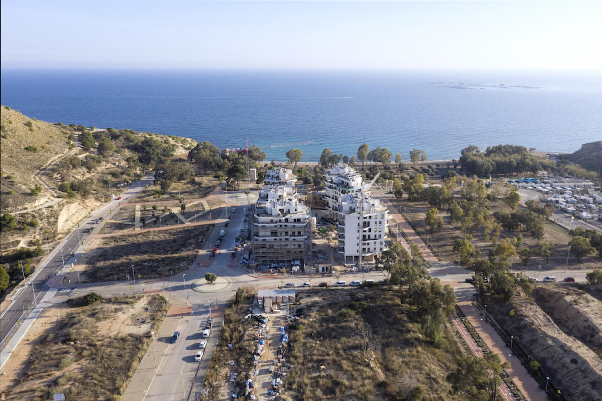 2 bedroom Apartment with terrace in Villajoyosa in Medvilla Spanje