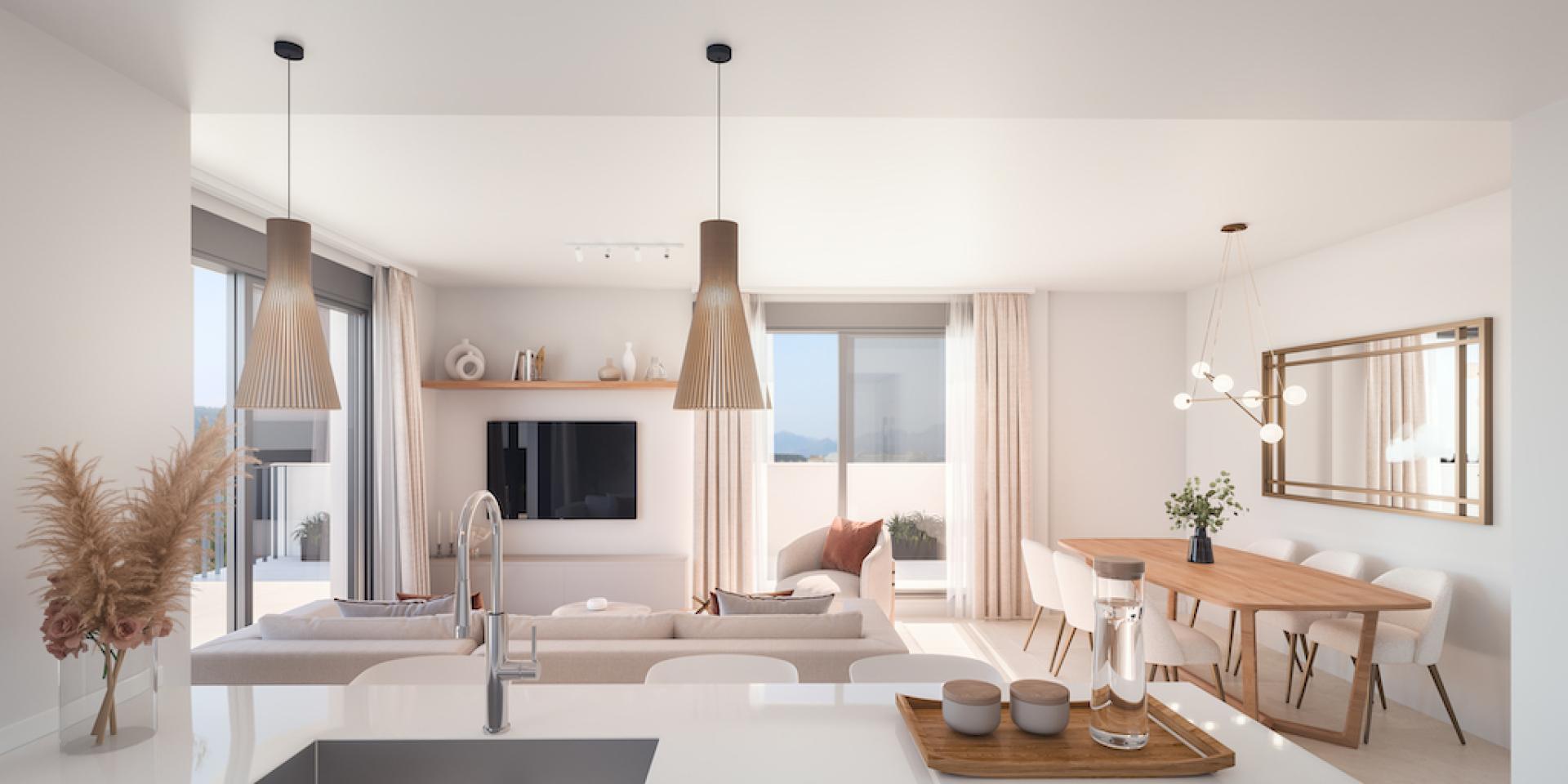 3 bedroom Apartment with terrace in Denia in Medvilla Spanje