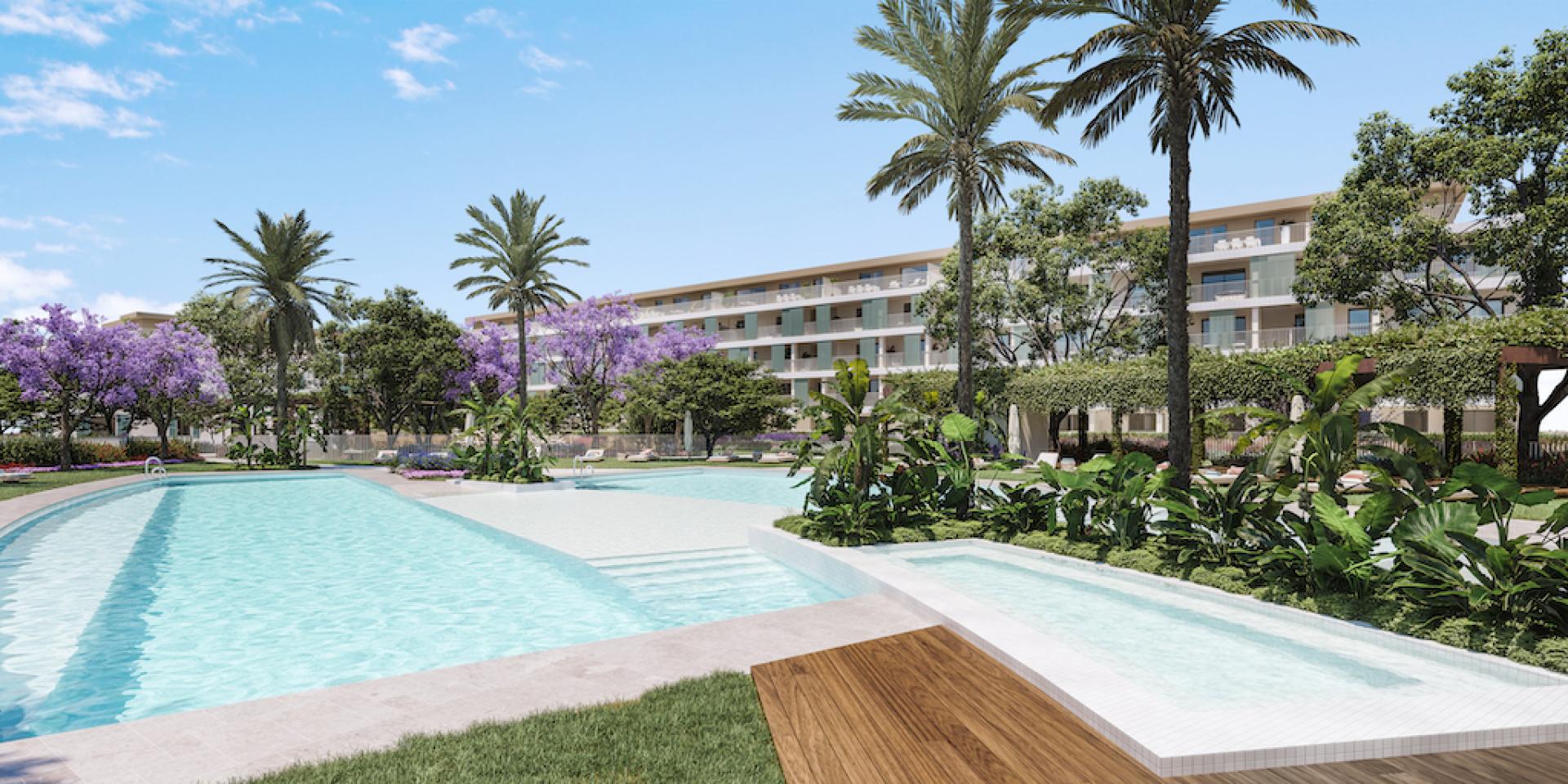 3 bedroom Apartment with terrace in Denia in Medvilla Spanje