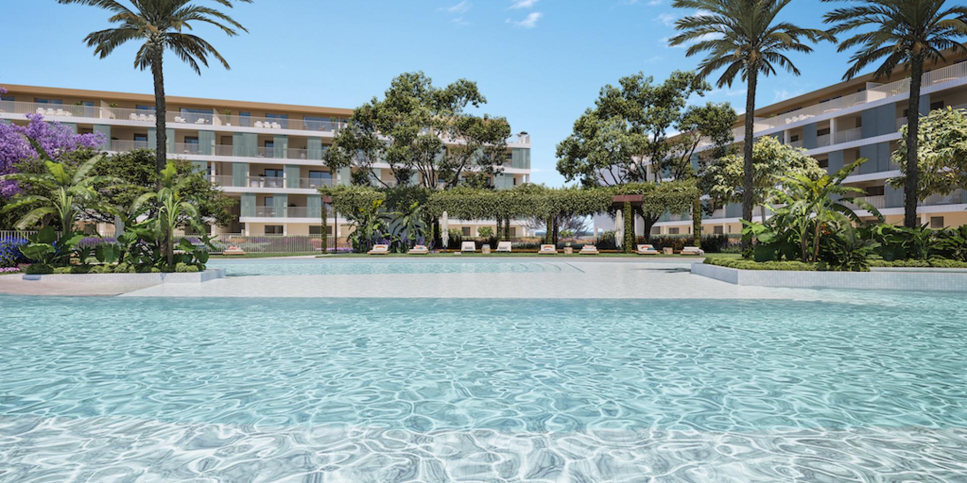 3 bedroom Apartment with terrace in Denia in Medvilla Spanje