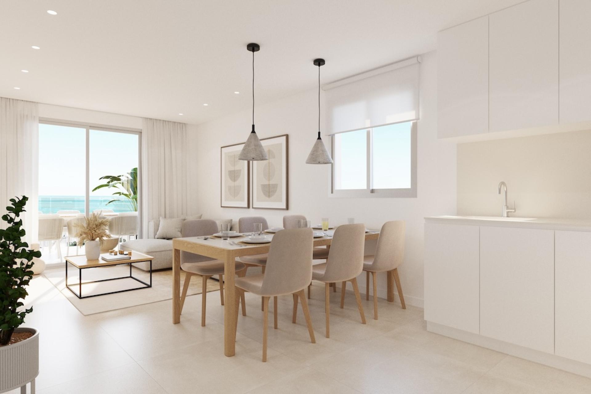 2 bedroom Apartments - solarium in Santa Pola in Medvilla Spanje