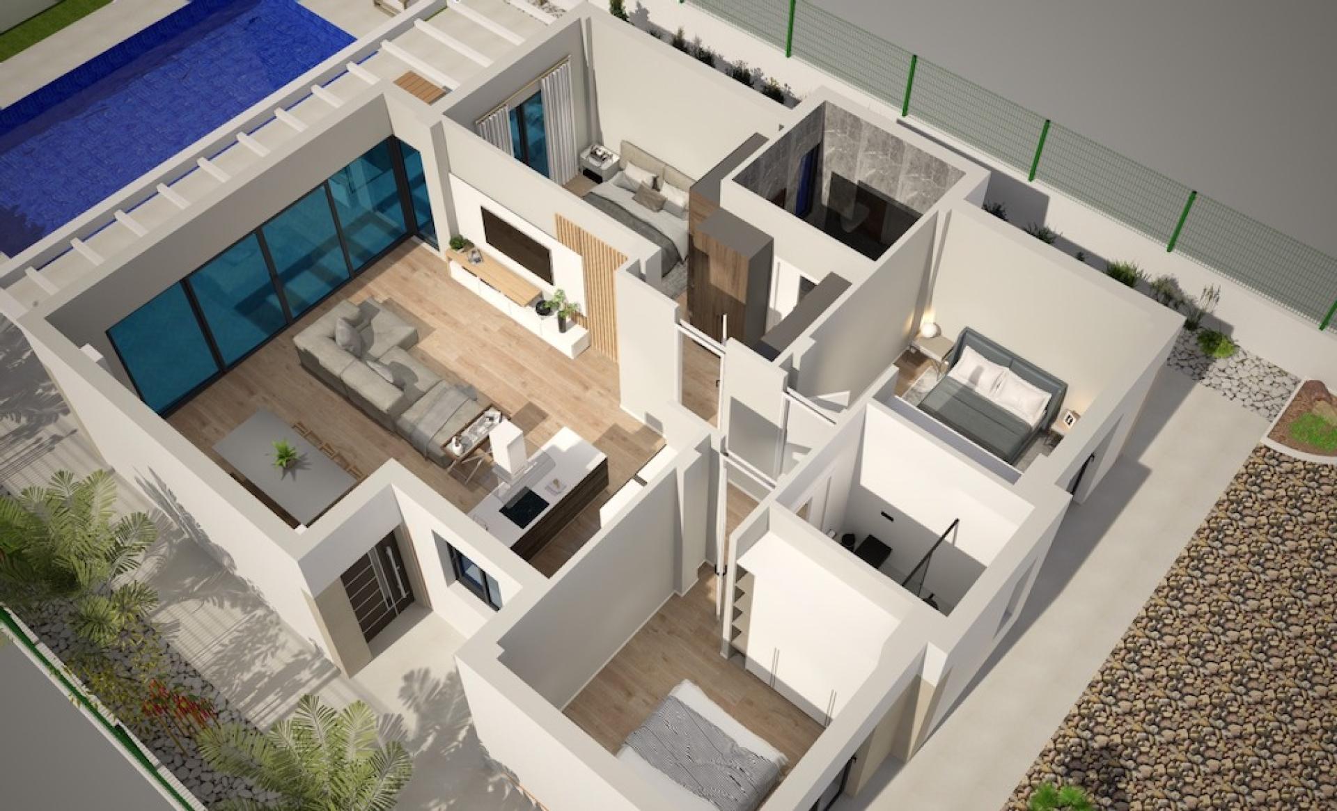 3 bedroom Villa in Polop in Medvilla Spanje