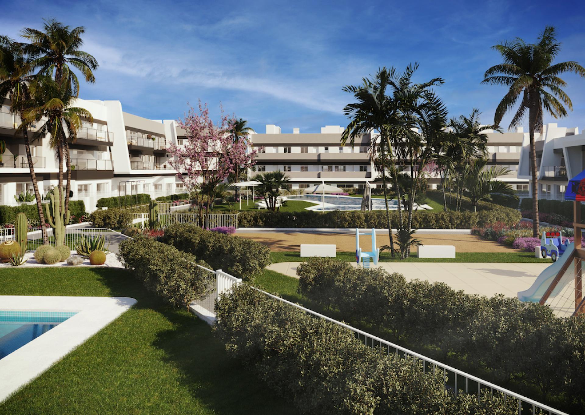 3 bedroom Apartment with garden in Gran Alacant in Medvilla Spanje
