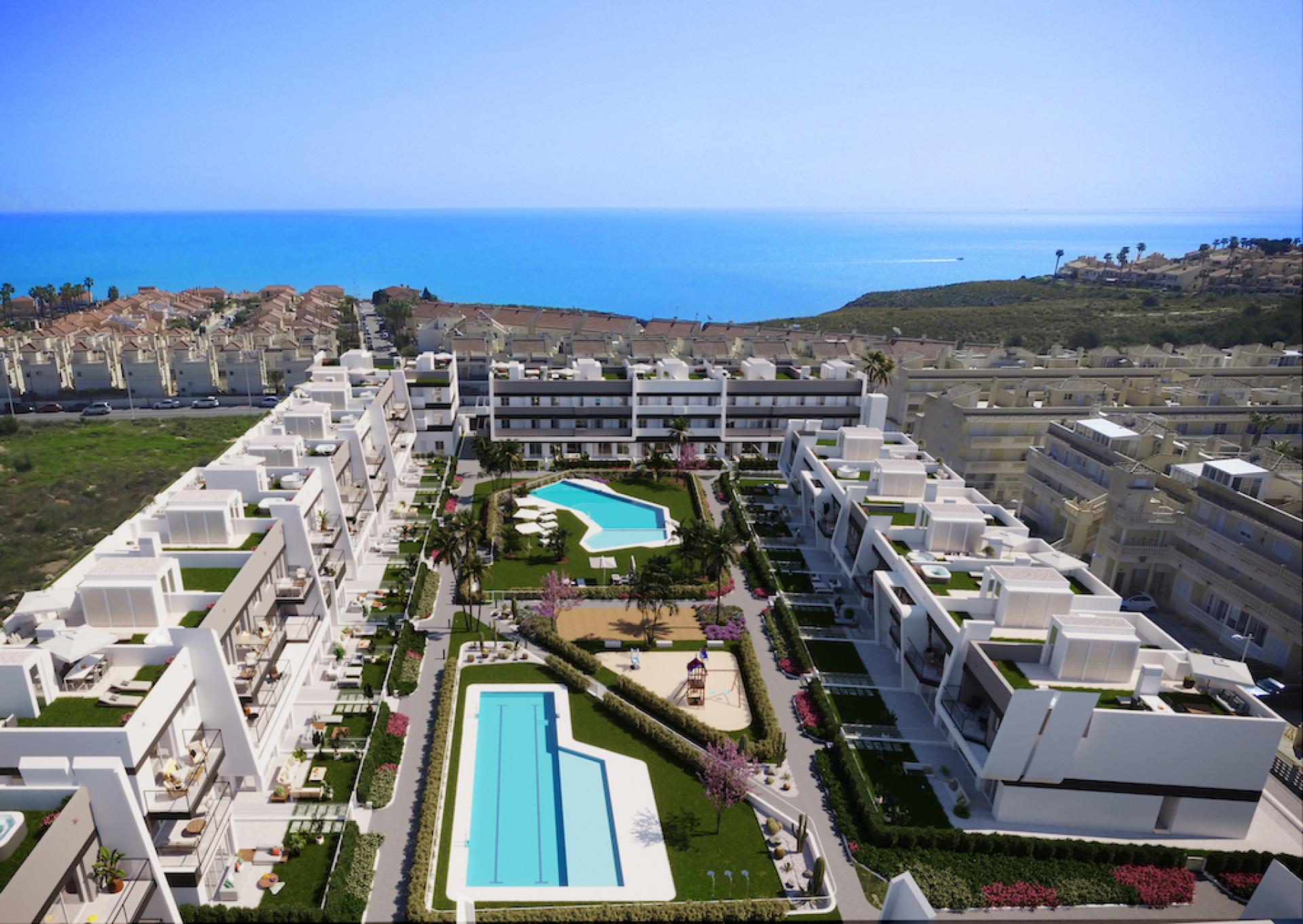3 bedroom Apartment with garden in Gran Alacant in Medvilla Spanje