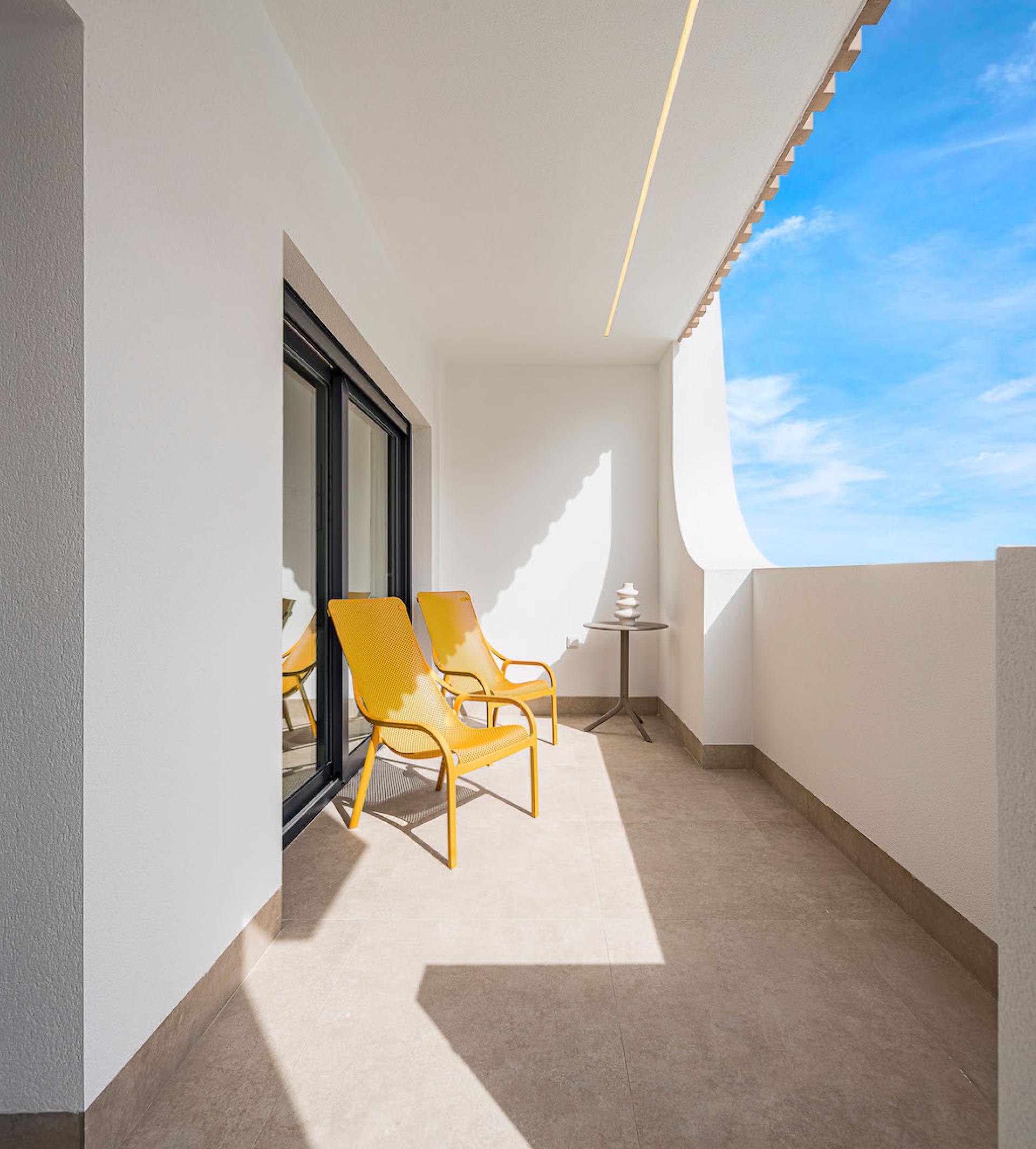 2 bedroom Apartments - solarium in San Pedro Del Pinatar - New build in Medvilla Spanje