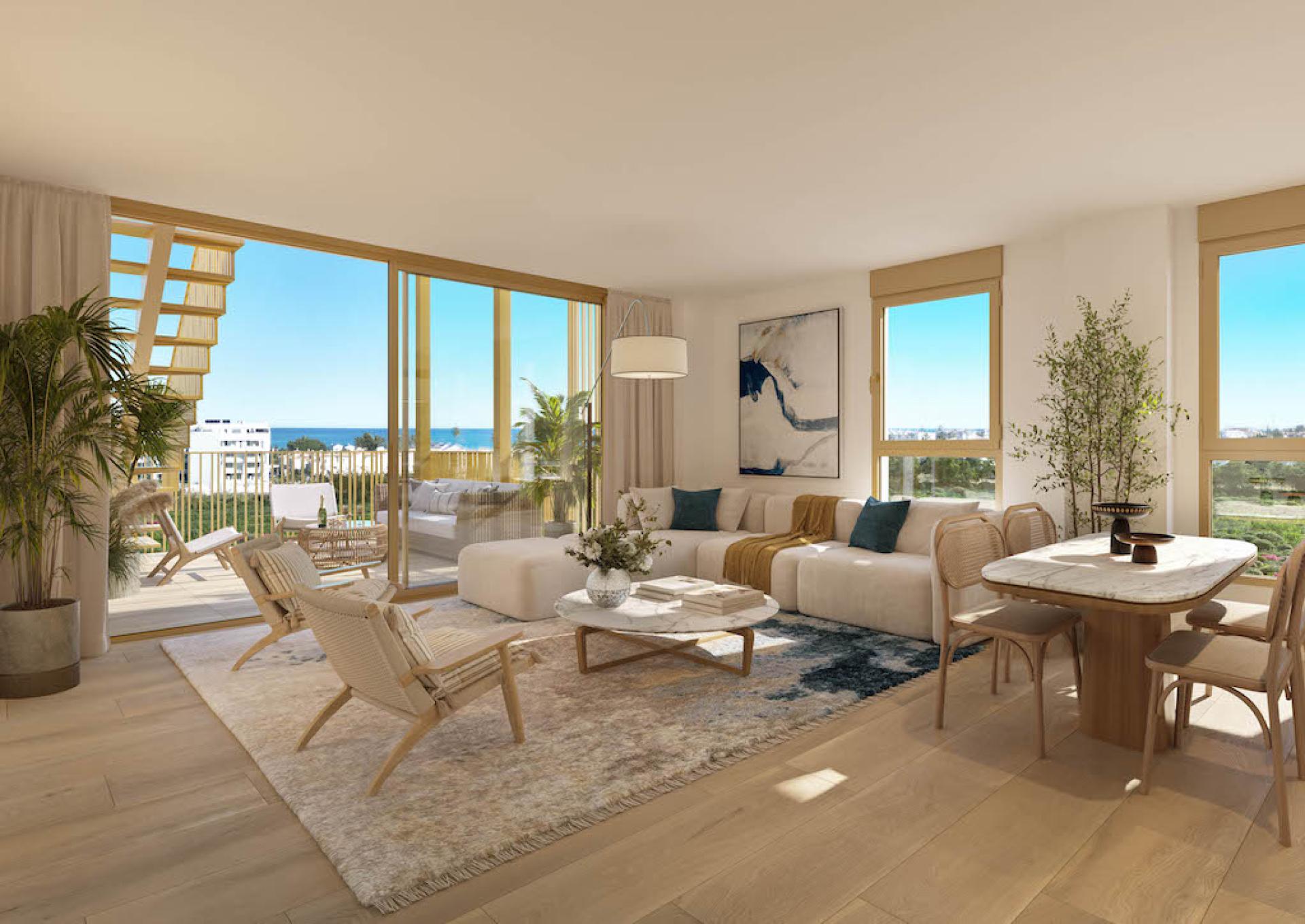 2 bedroom Apartment with terrace in Denia in Medvilla Spanje