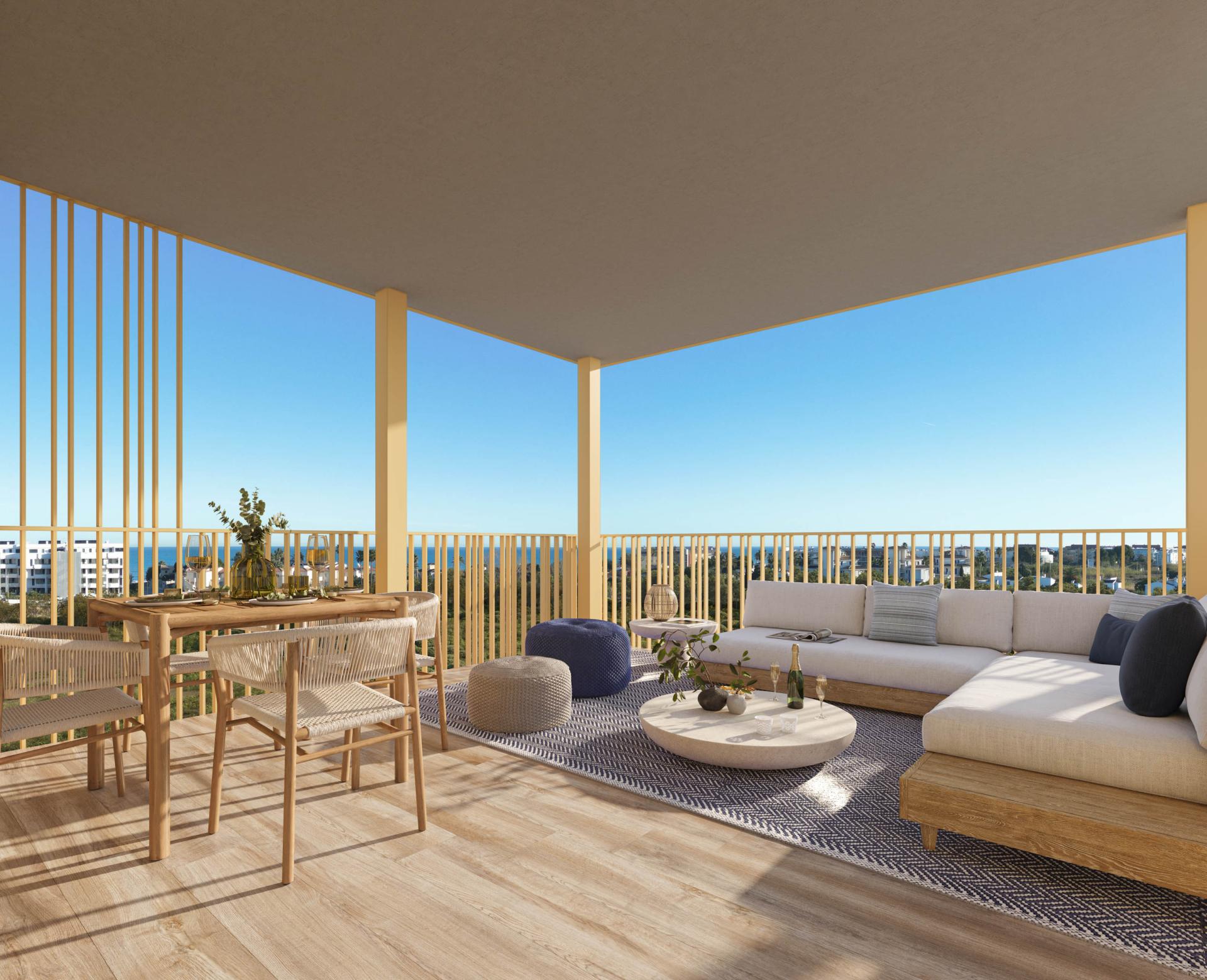 2 bedroom Apartments - solarium in Denia in Medvilla Spanje