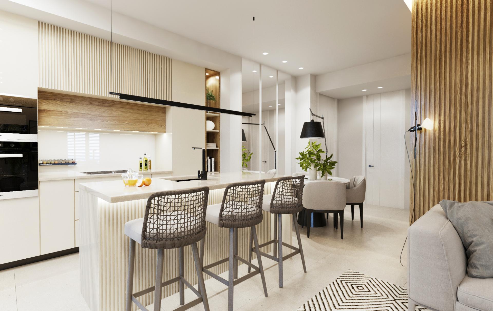 3 bedroom Apartments - solarium in Santa Rosalía Resort in Medvilla Spanje