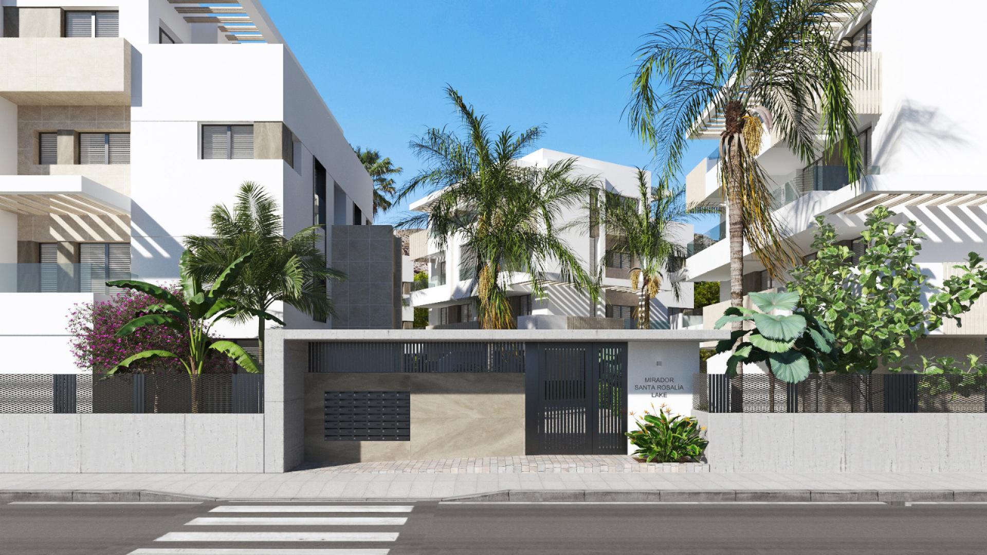 3 bedroom Apartments - solarium in Santa Rosalía Resort in Medvilla Spanje