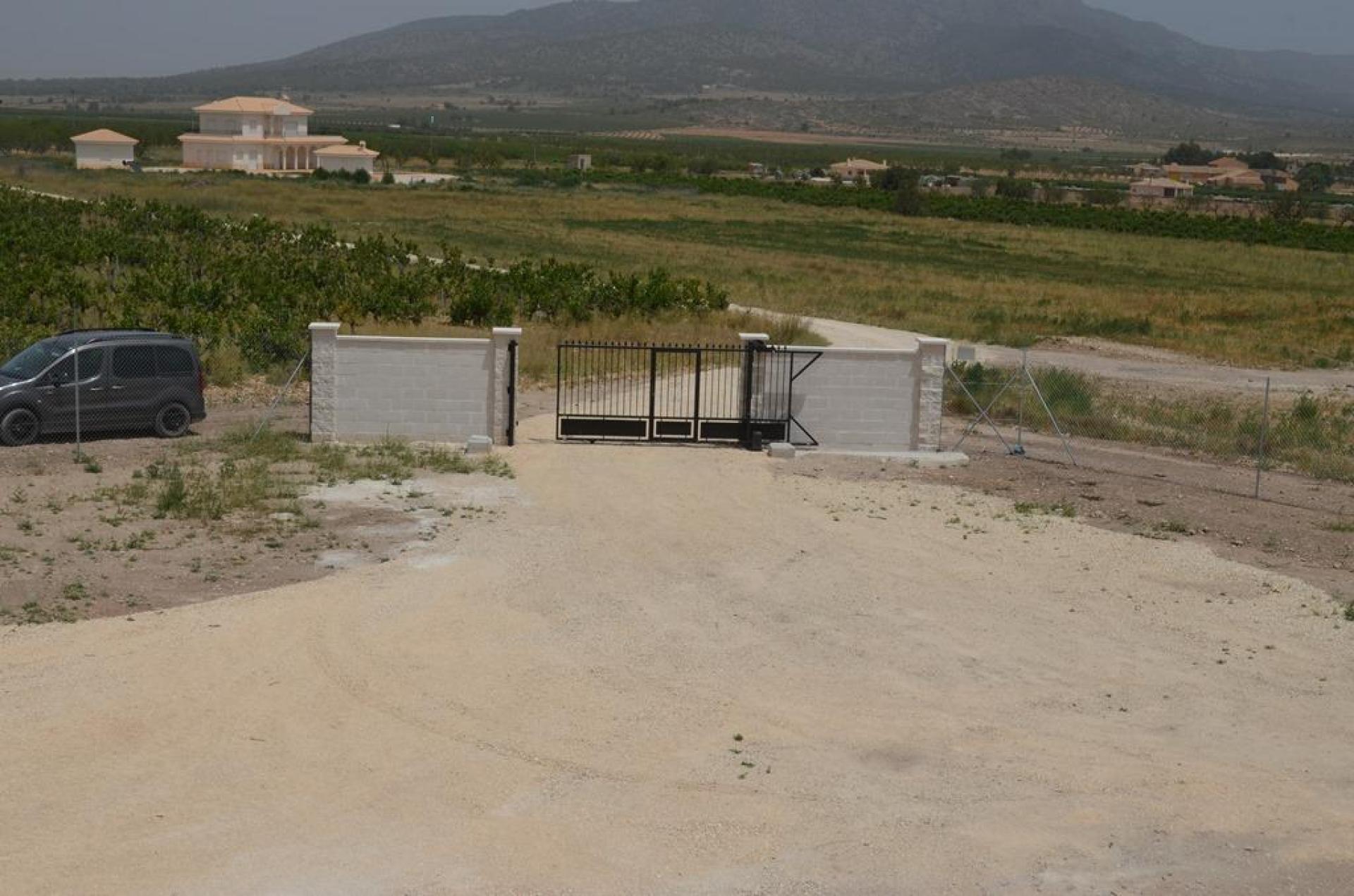 Luxury New Villas with Pool inc. land, licences & legalities in Alicante, Pinoso in Medvilla Spanje