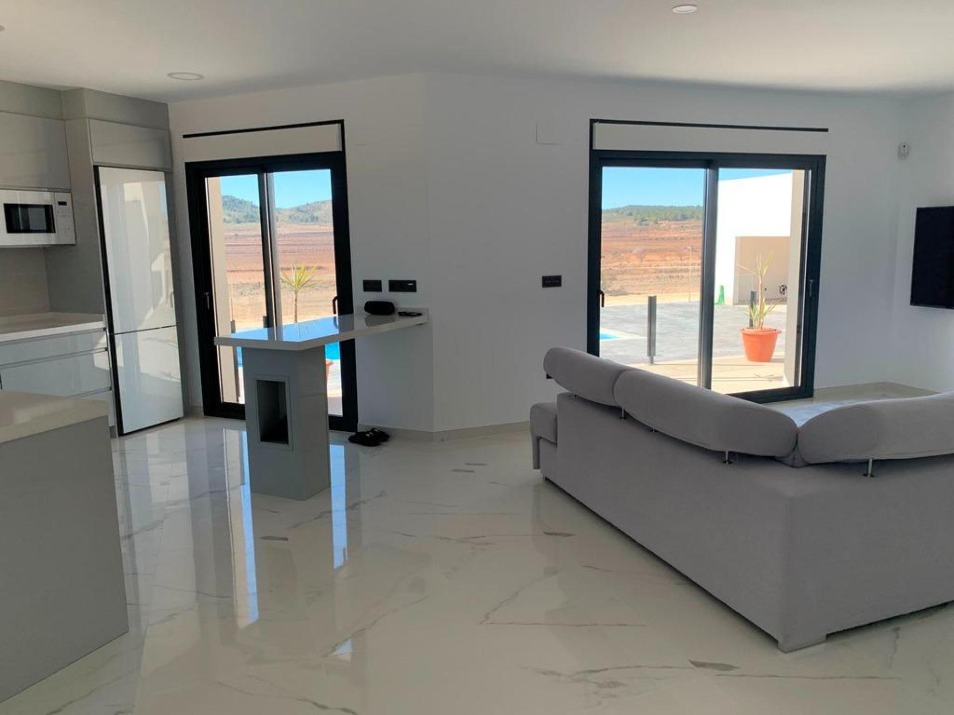 Modern New Build Villa near Pinoso, Alicante in Medvilla Spanje